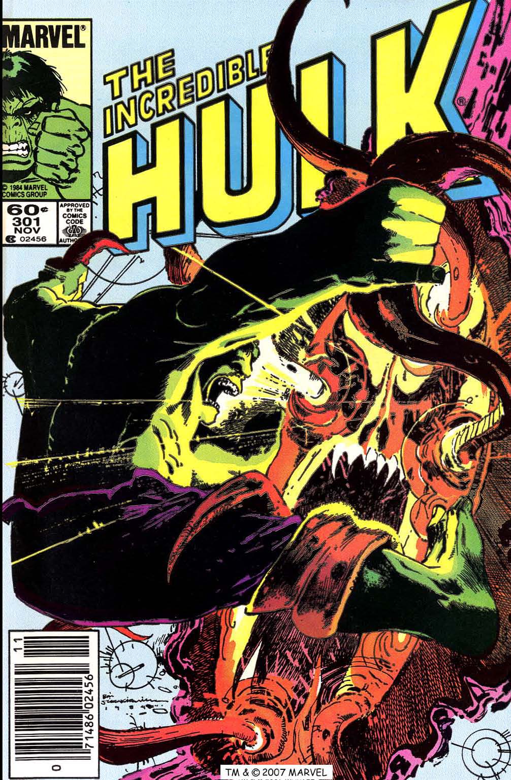 Read online The Incredible Hulk (1968) comic -  Issue #301 - 1