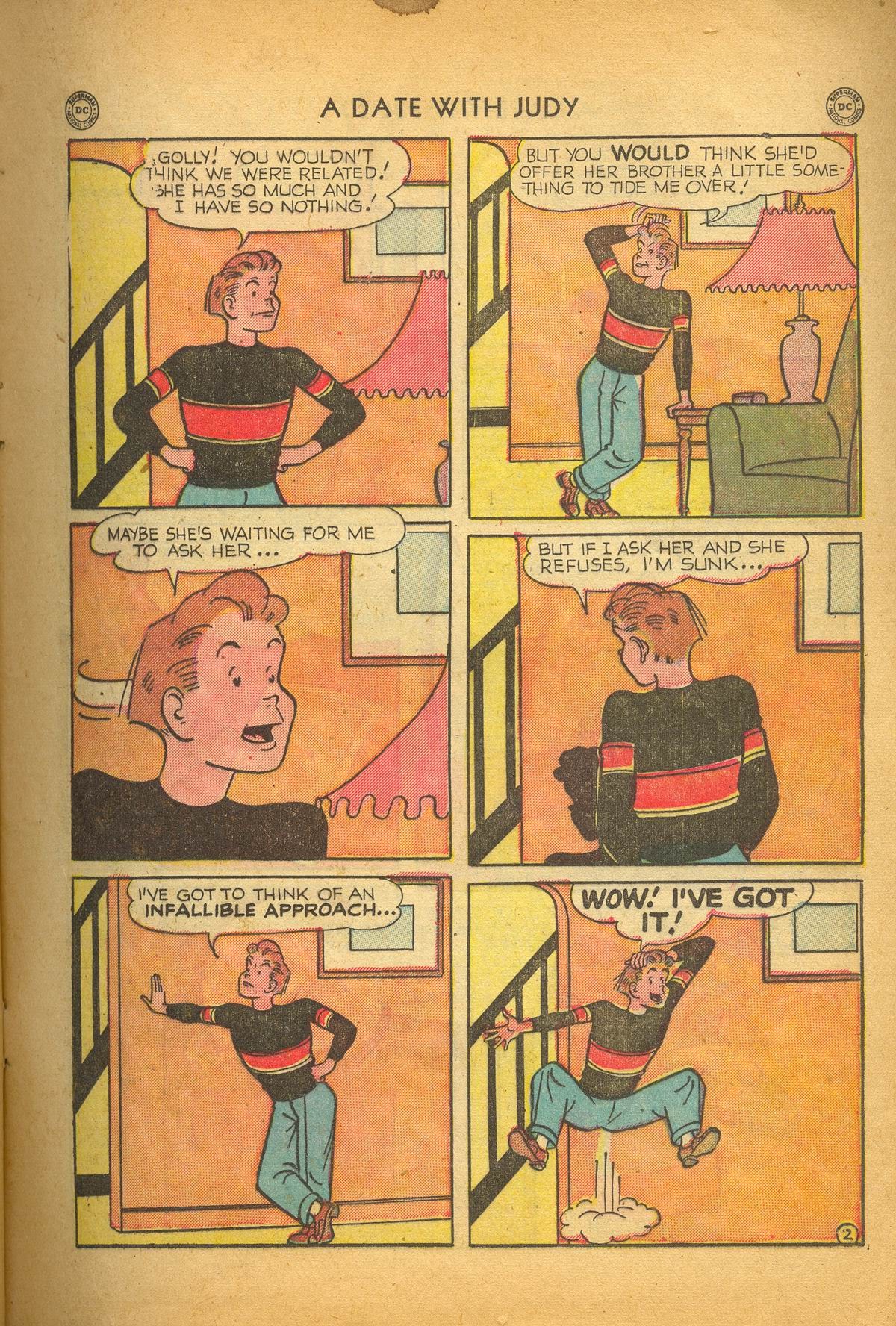 Read online A Date with Judy comic -  Issue #17 - 23