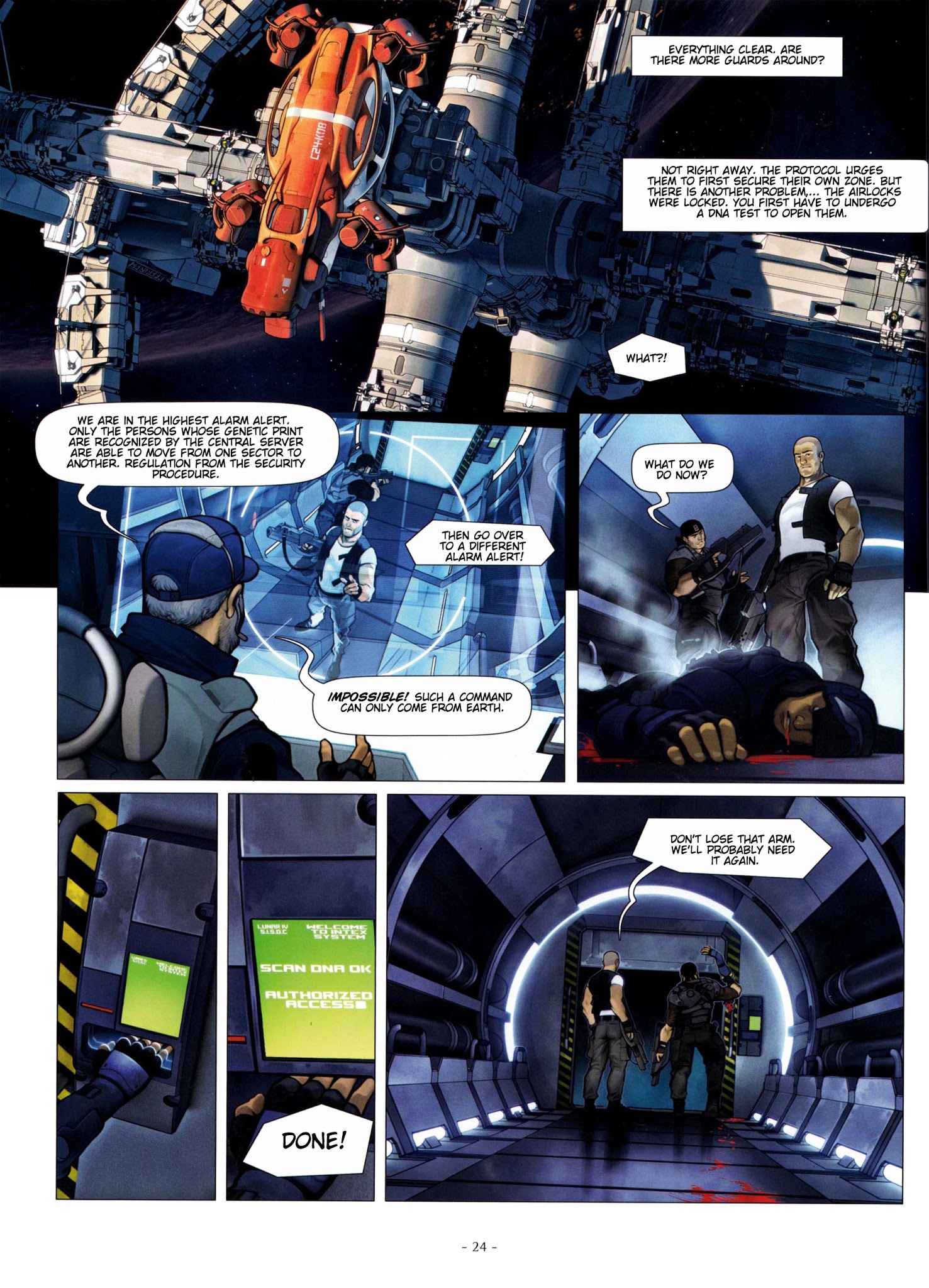 Read online Aquablue comic -  Issue #12 - 24