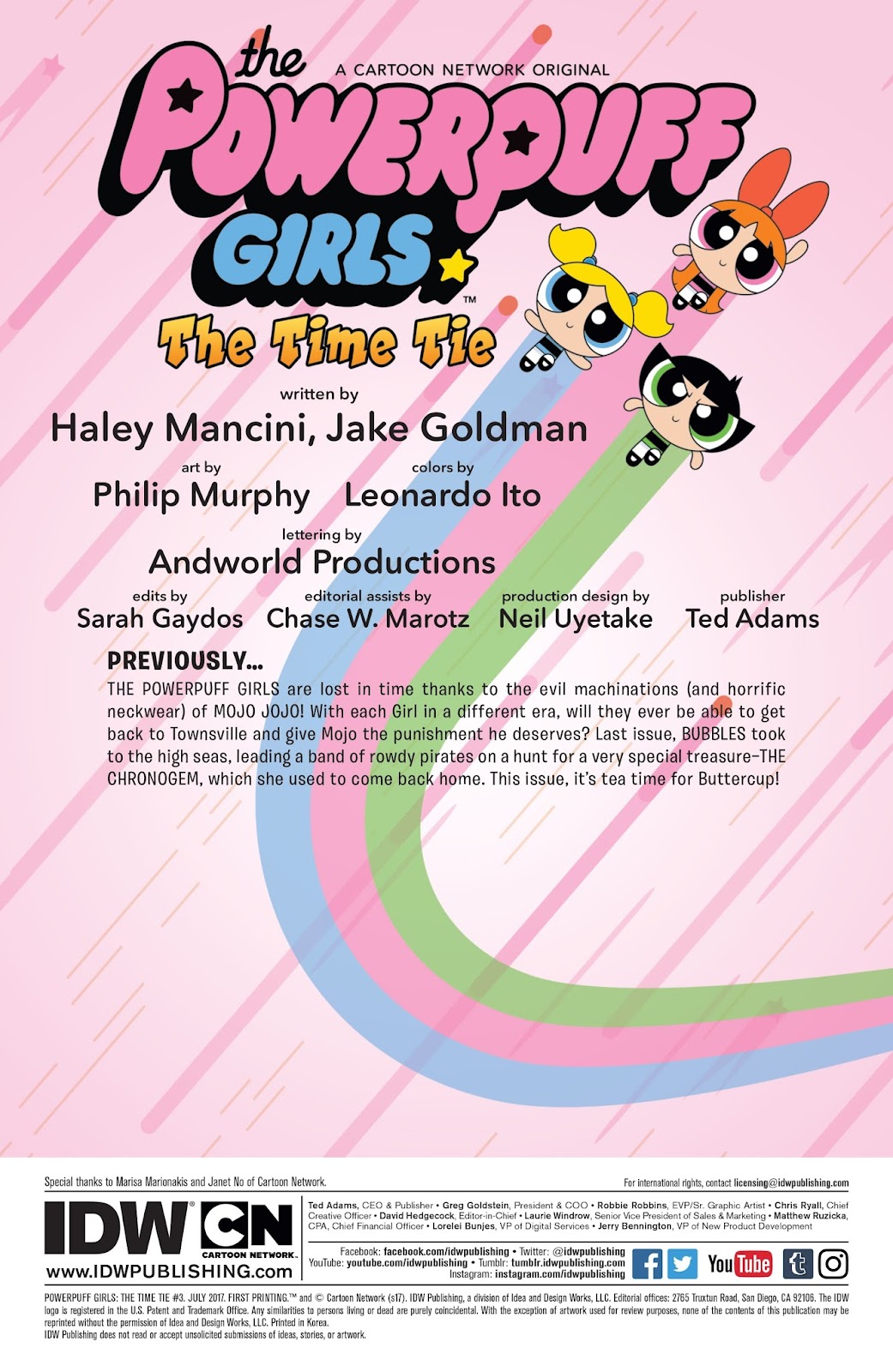 Powerpuff Girls: The Time Tie issue 3 - Page 2