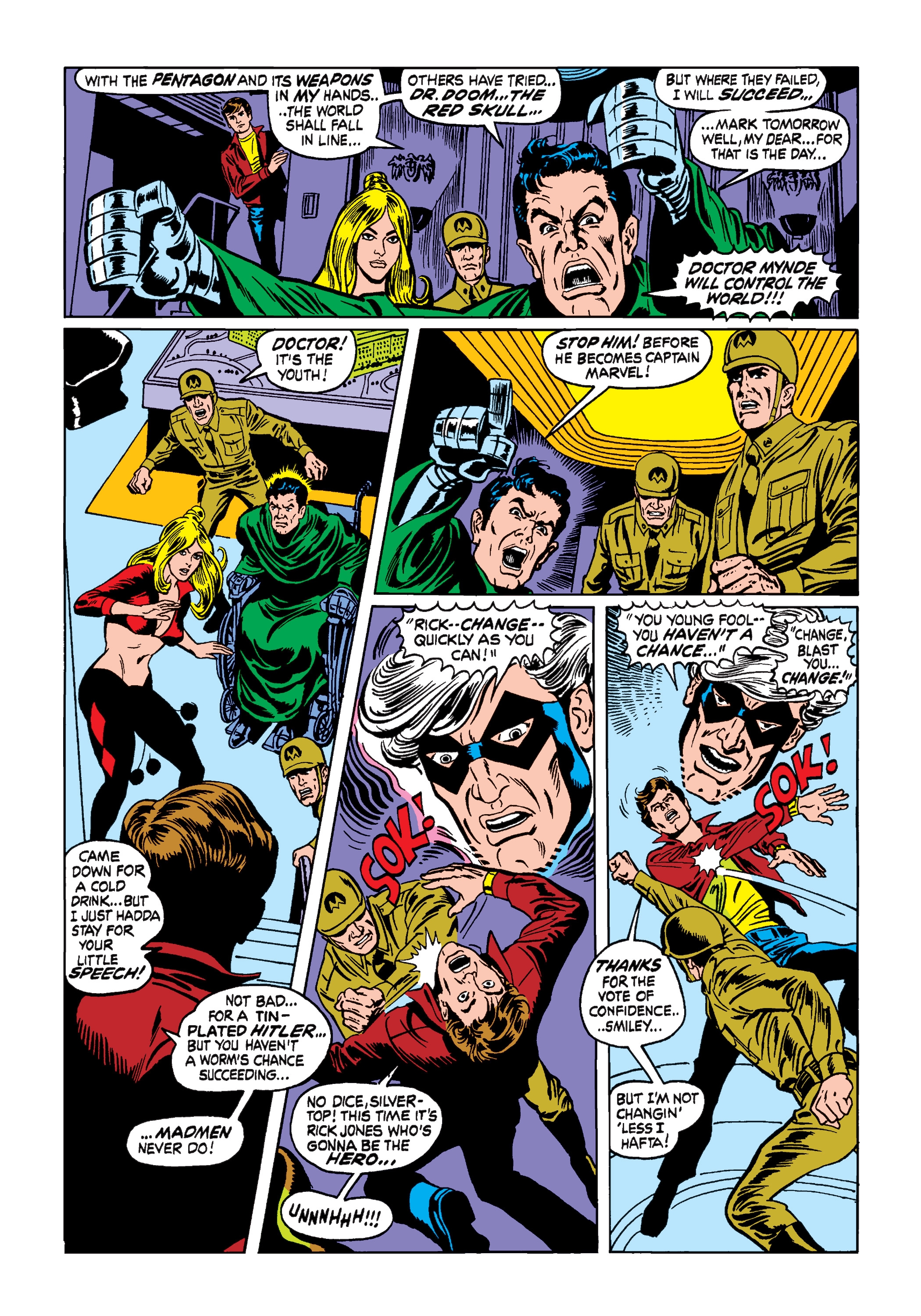 Read online Marvel Masterworks: Captain Marvel comic -  Issue # TPB 3 (Part 1) - 56