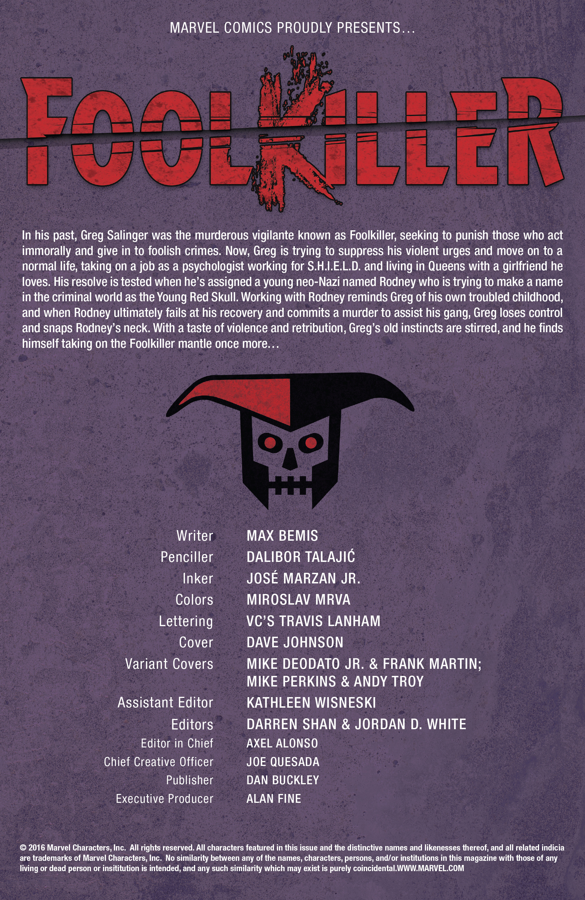 Read online Foolkiller (2016) comic -  Issue #2 - 2