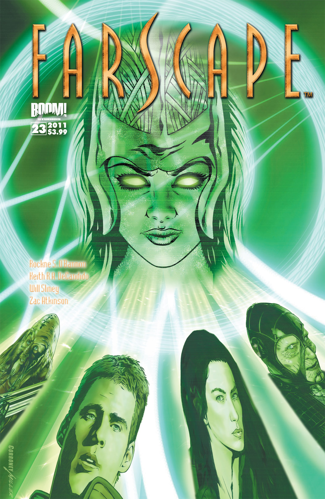 Read online Farscape (2009) comic -  Issue #23 - 1