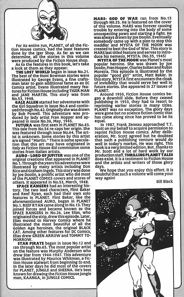 Read online Thrilling Planet Tales comic -  Issue # Full - 5