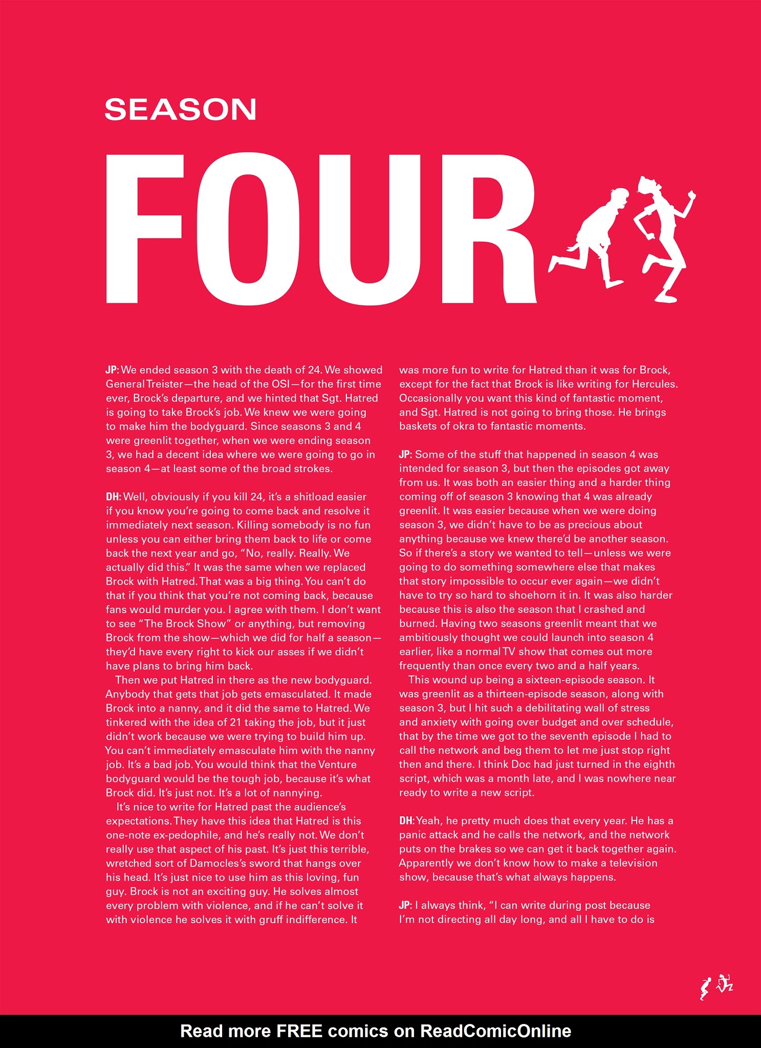 Read online Go Team Venture!: The Art and Making of The Venture Bros. comic -  Issue # TPB (Part 2) - 72