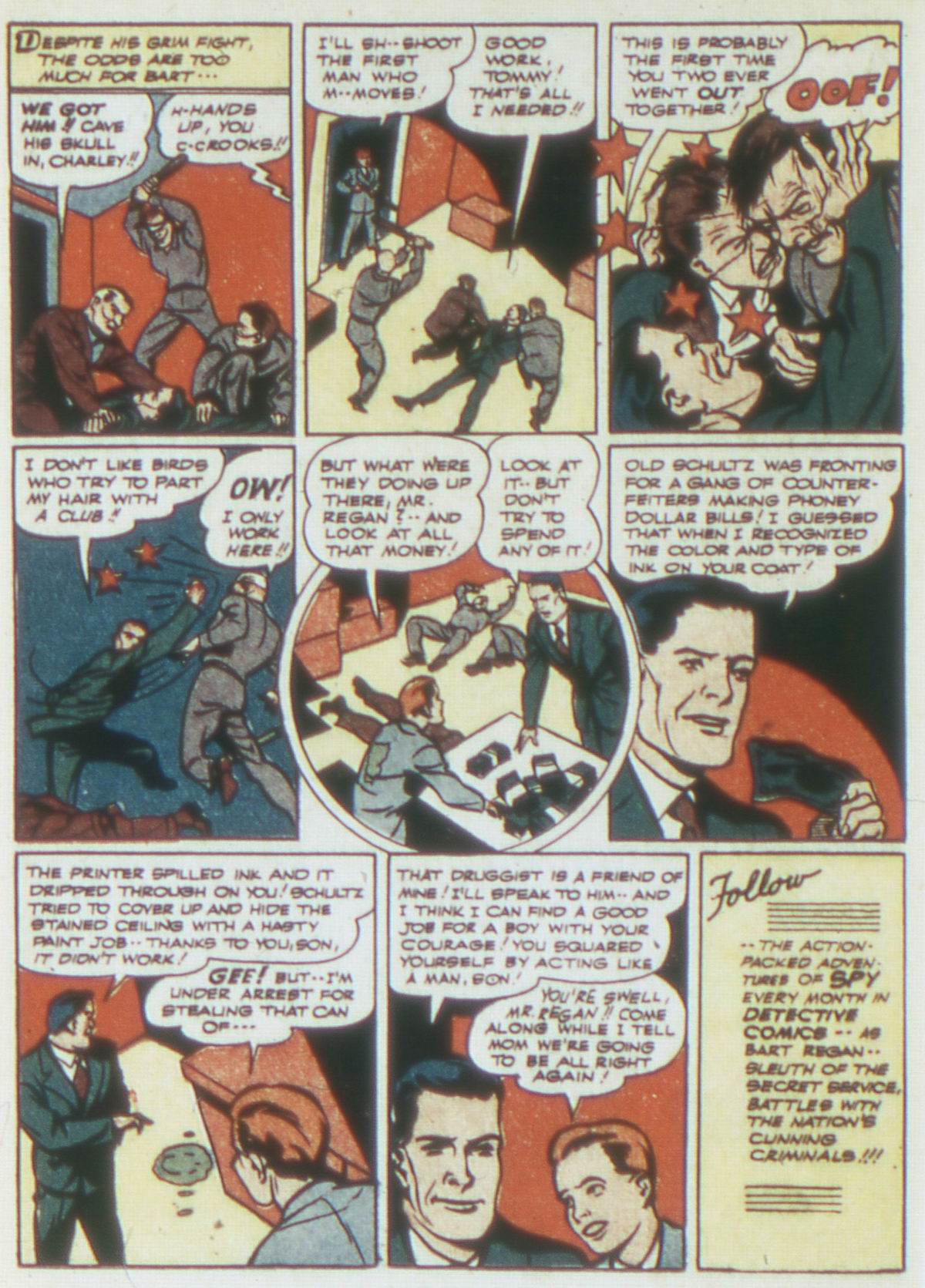 Read online Detective Comics (1937) comic -  Issue #62 - 22