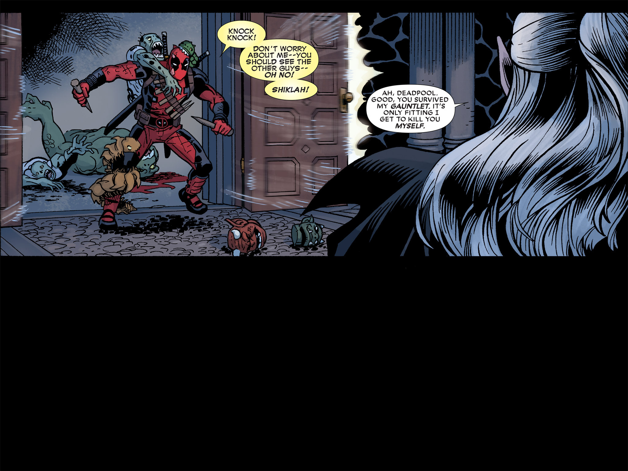 Read online Deadpool: Dracula's Gauntlet comic -  Issue # Part 9 - 3