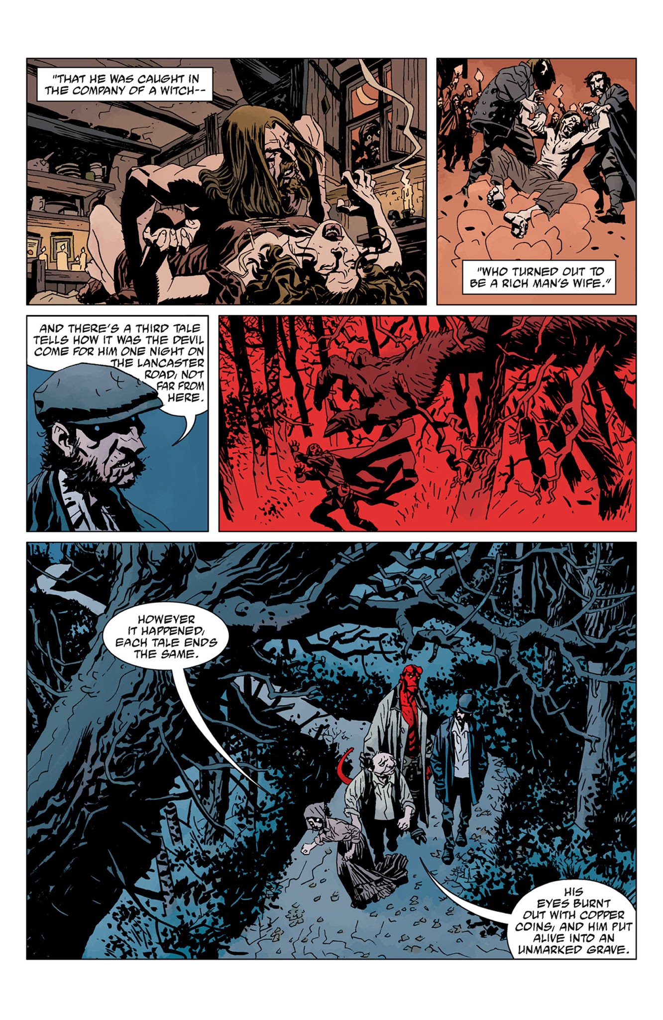 Read online Hellboy: Darkness Calls comic -  Issue # TPB - 27