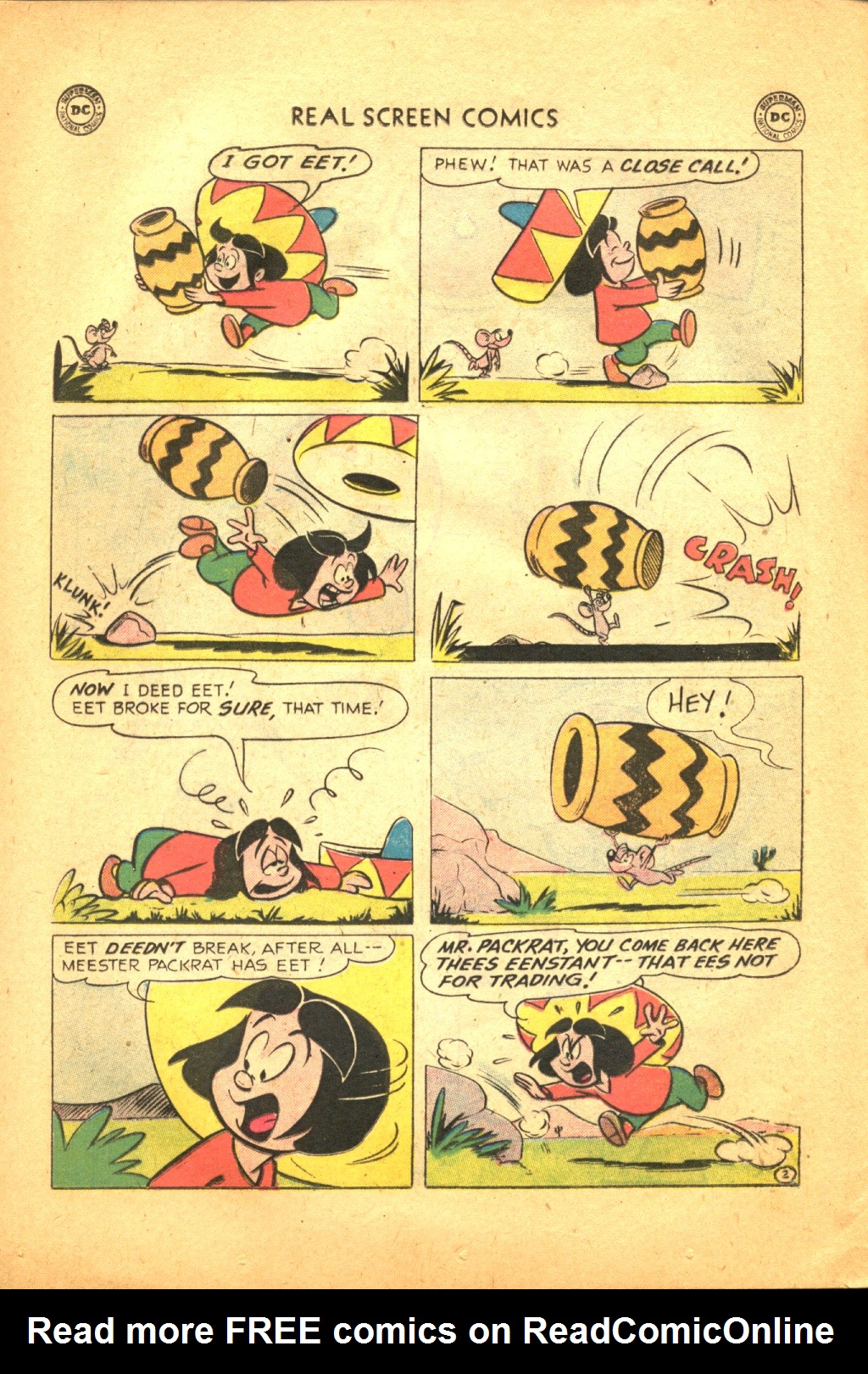 Read online Real Screen Comics comic -  Issue #101 - 12