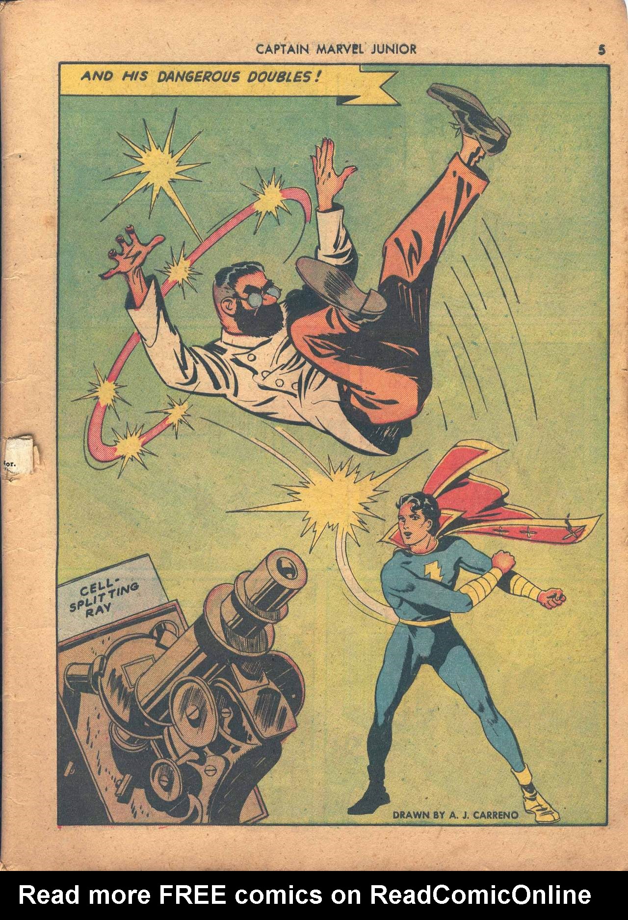 Read online Captain Marvel, Jr. comic -  Issue #108 - 7