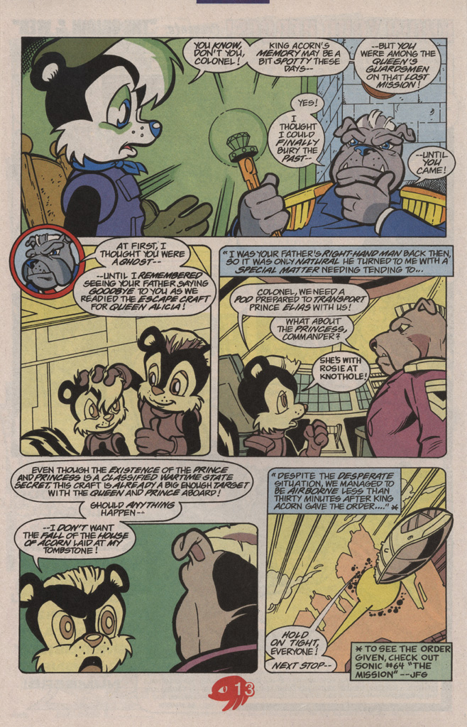 Read online Knuckles the Echidna comic -  Issue #20 - 20