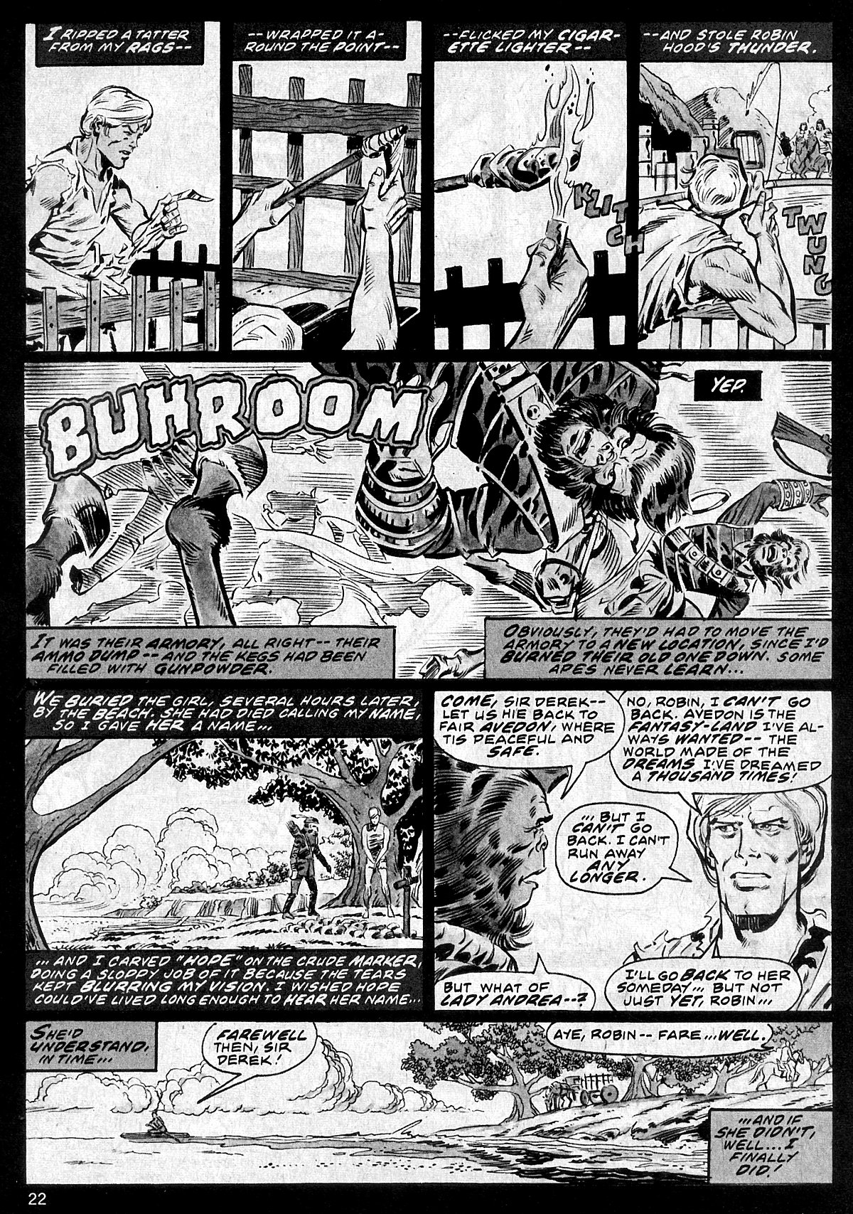 Read online Planet of the Apes comic -  Issue #21 - 22