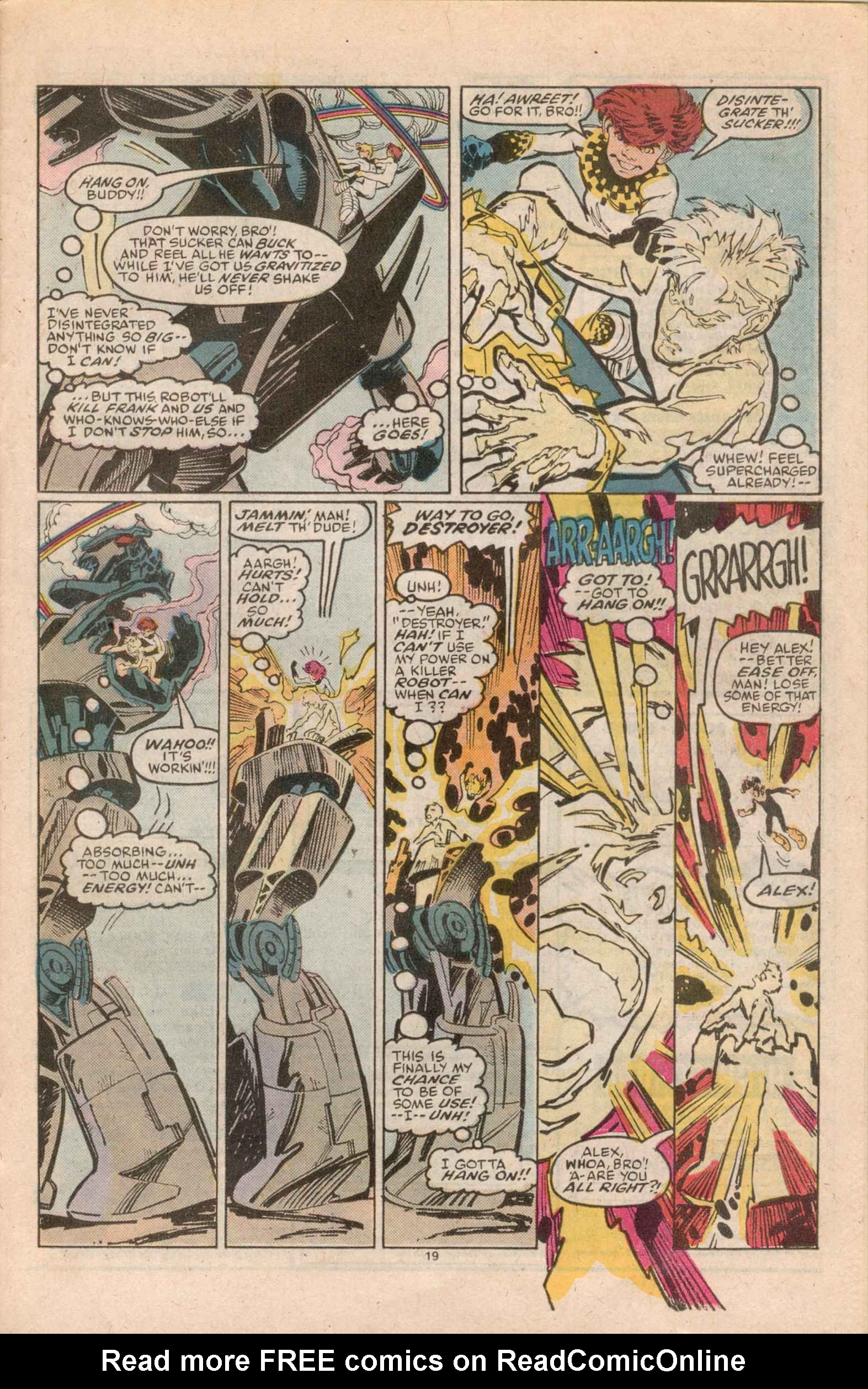 Read online Power Pack (1984) comic -  Issue #36 - 20