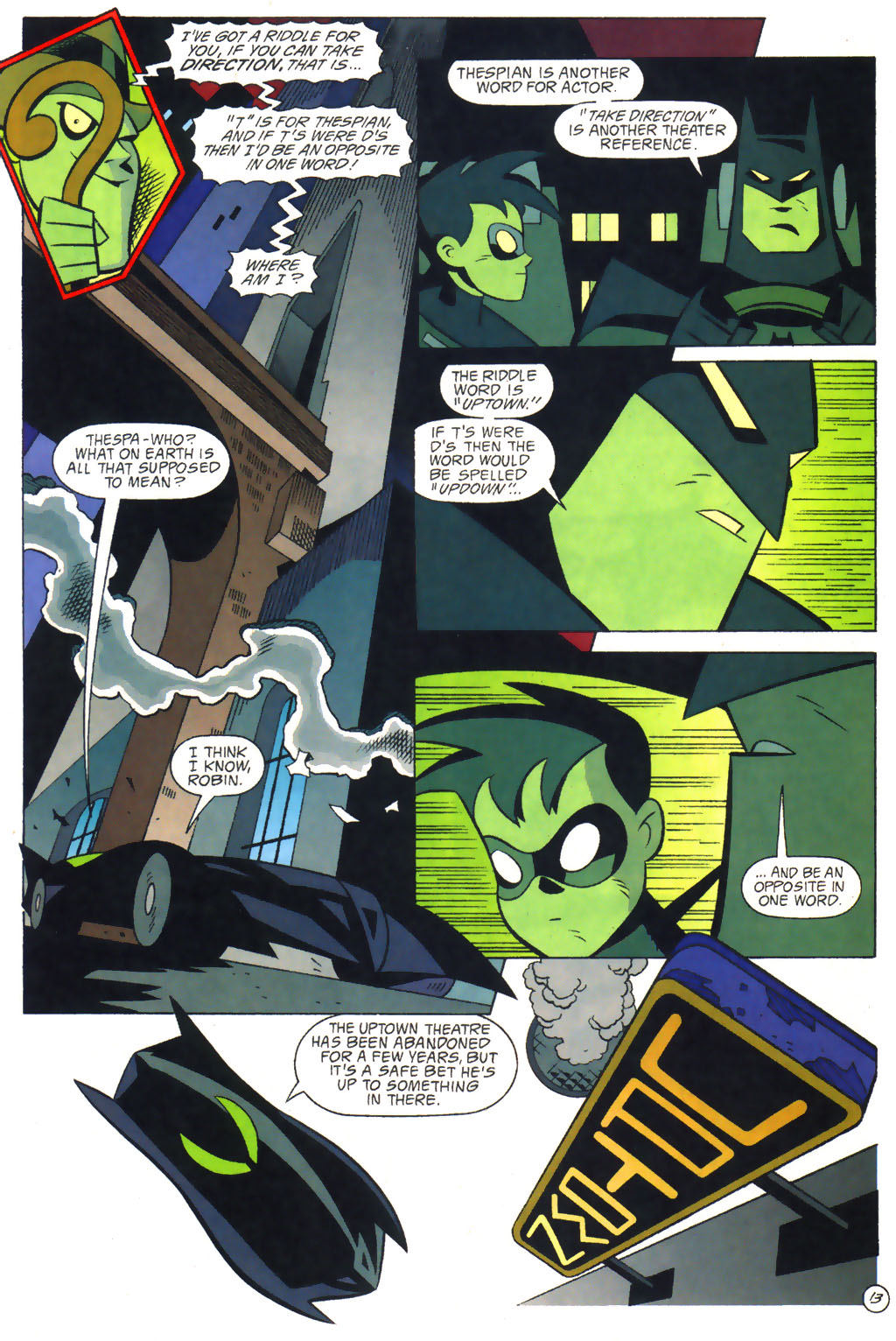 Read online Batman: Gotham Adventures comic -  Issue #1 - 14