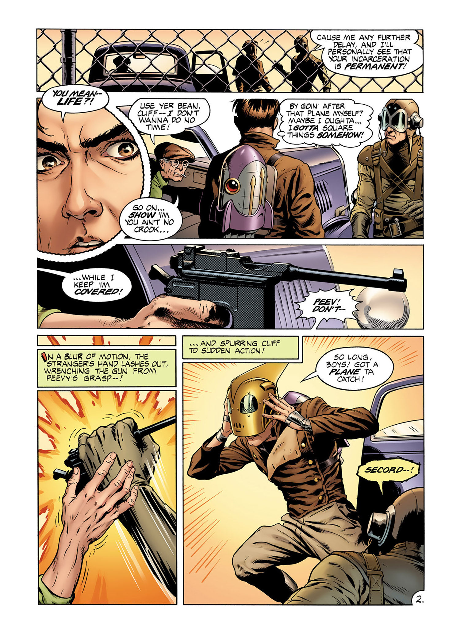 Read online The Rocketeer: The Complete Adventures comic -  Issue # TPB - 46