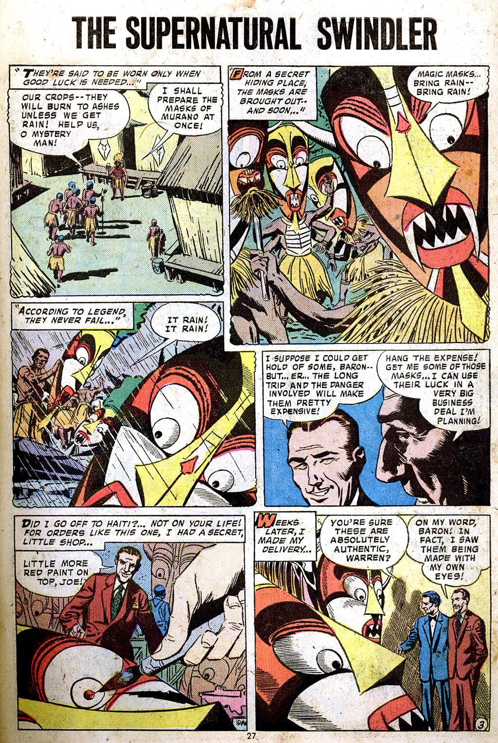 Read online Tales of the Unexpected comic -  Issue #161 - 27