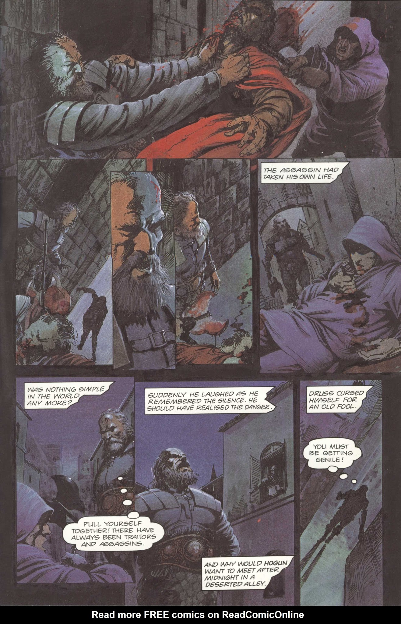Read online David Gemmell's Legend: A Graphic Novel comic -  Issue # TPB - 48