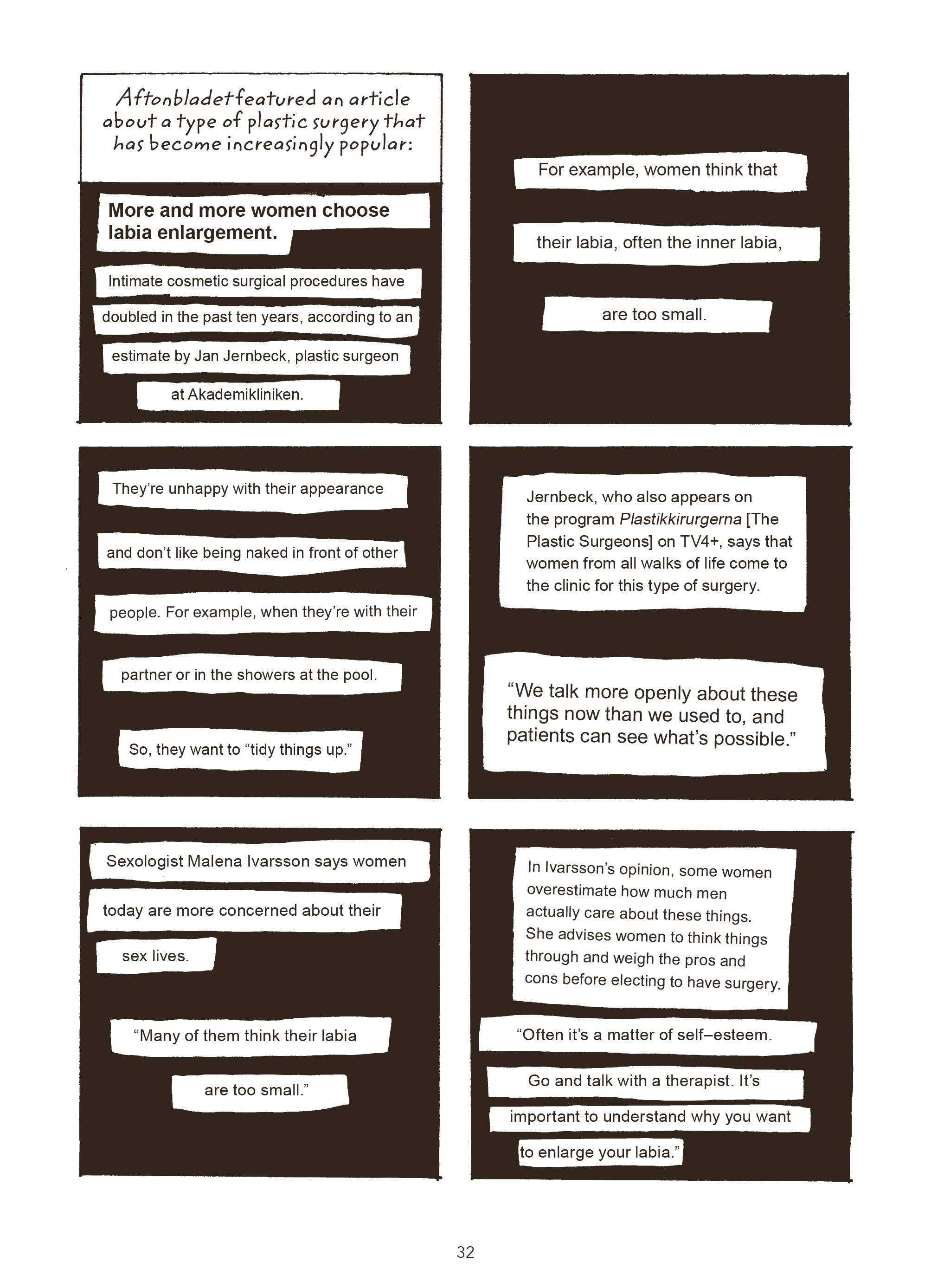 Read online Fruit of Knowledge: The Vulva Vs. The Patriarchy comic -  Issue # TPB - 32