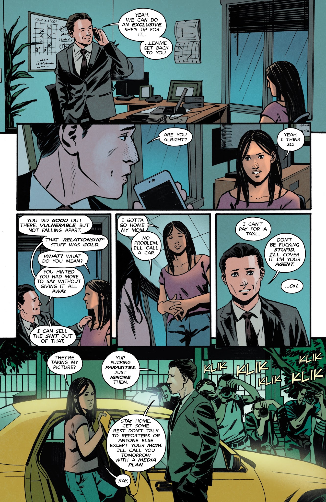 Read online Glitterbomb: The Fame Game comic -  Issue #1 - 9