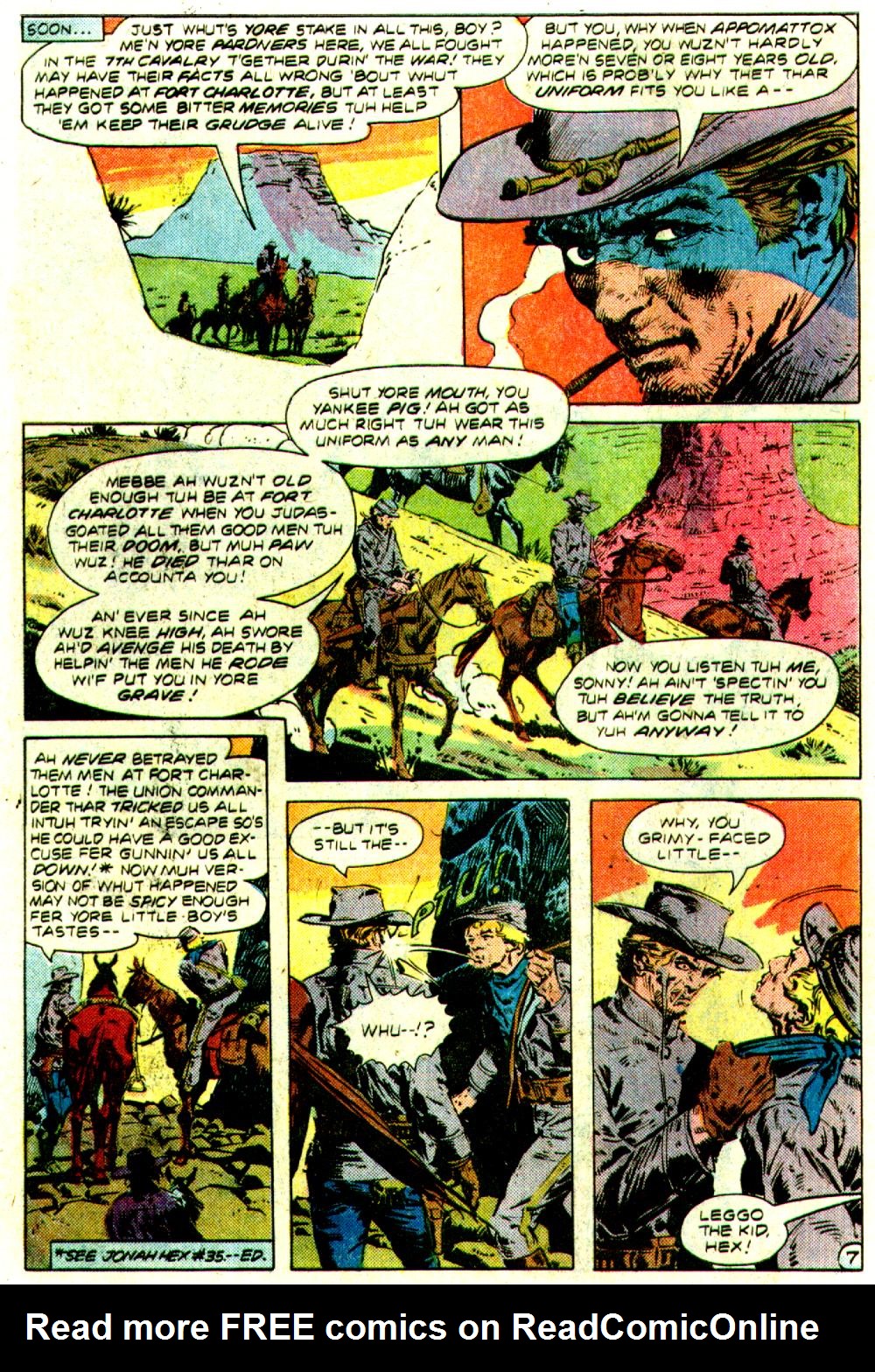 Read online Jonah Hex (1977) comic -  Issue #55 - 8