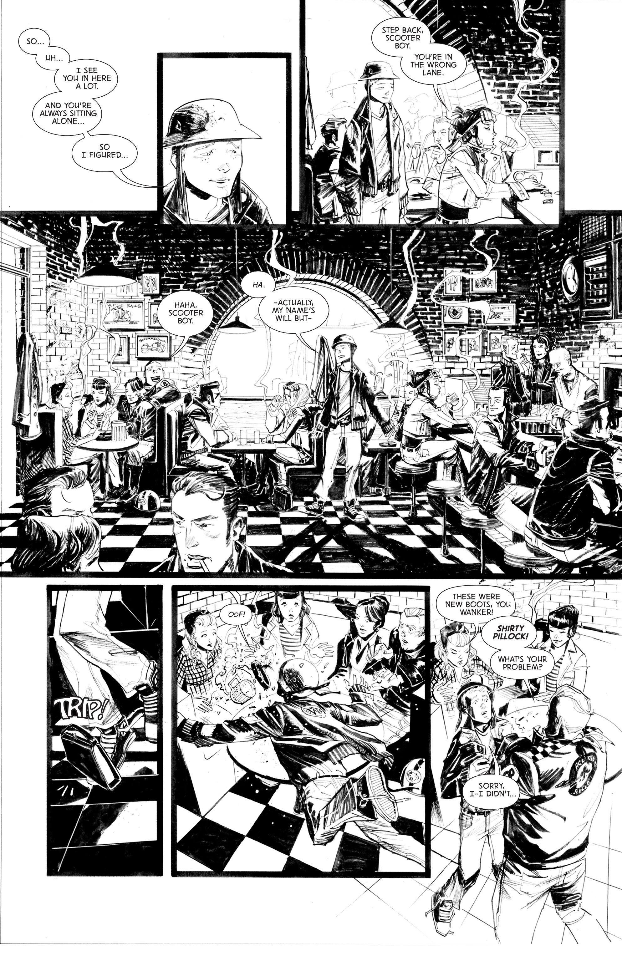 Read online Cafe Racer comic -  Issue # TPB - 6