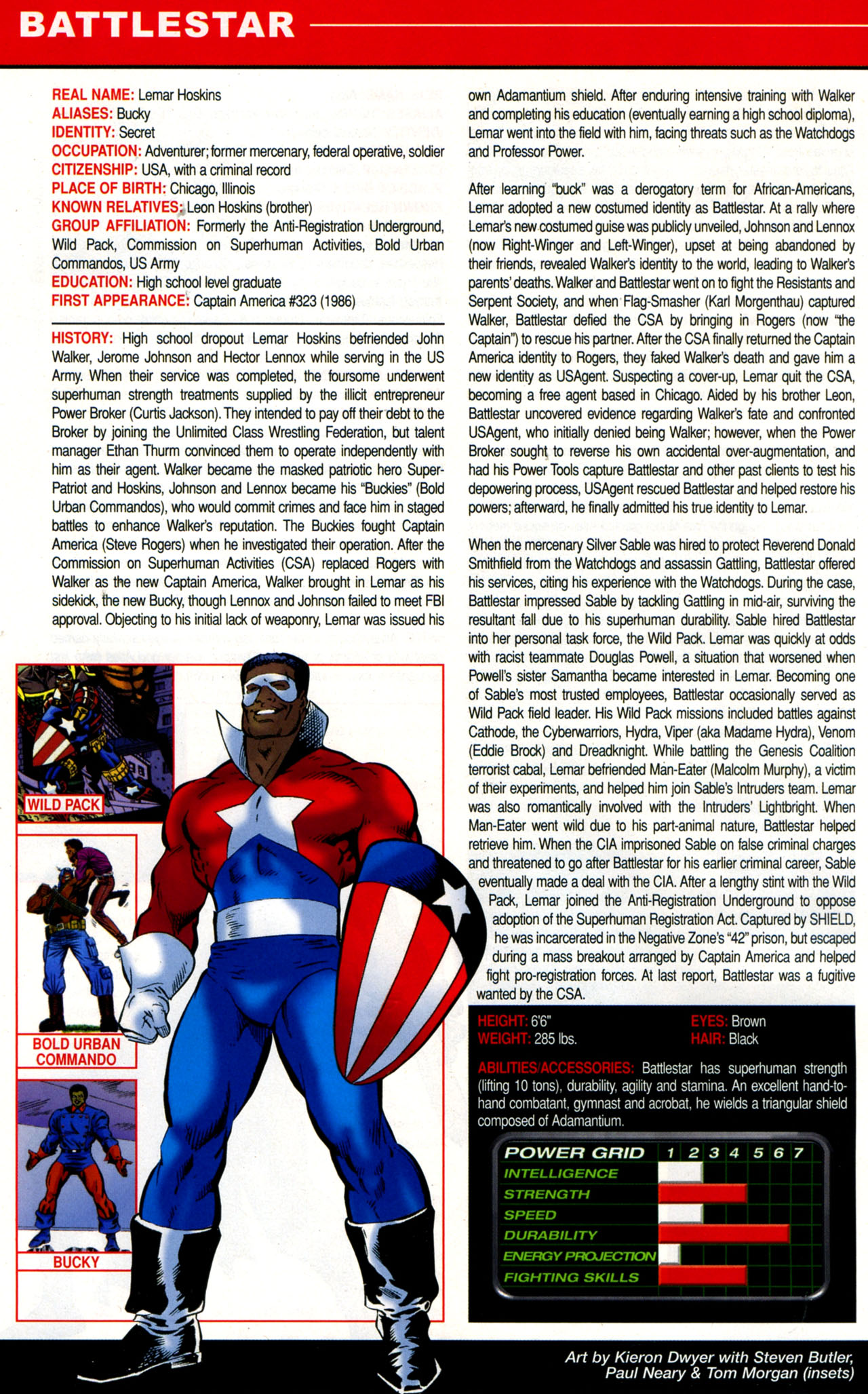 Read online Official Handbook of the Marvel Universe A To Z Update comic -  Issue #1 - 8