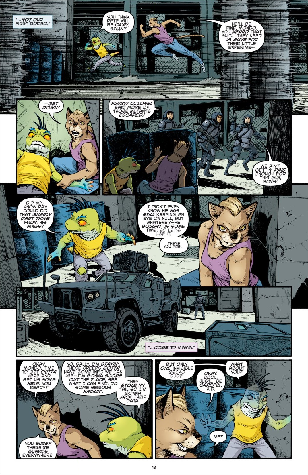 Read online Teenage Mutant Ninja Turtles: The IDW Collection comic -  Issue # TPB 9 (Part 1) - 44
