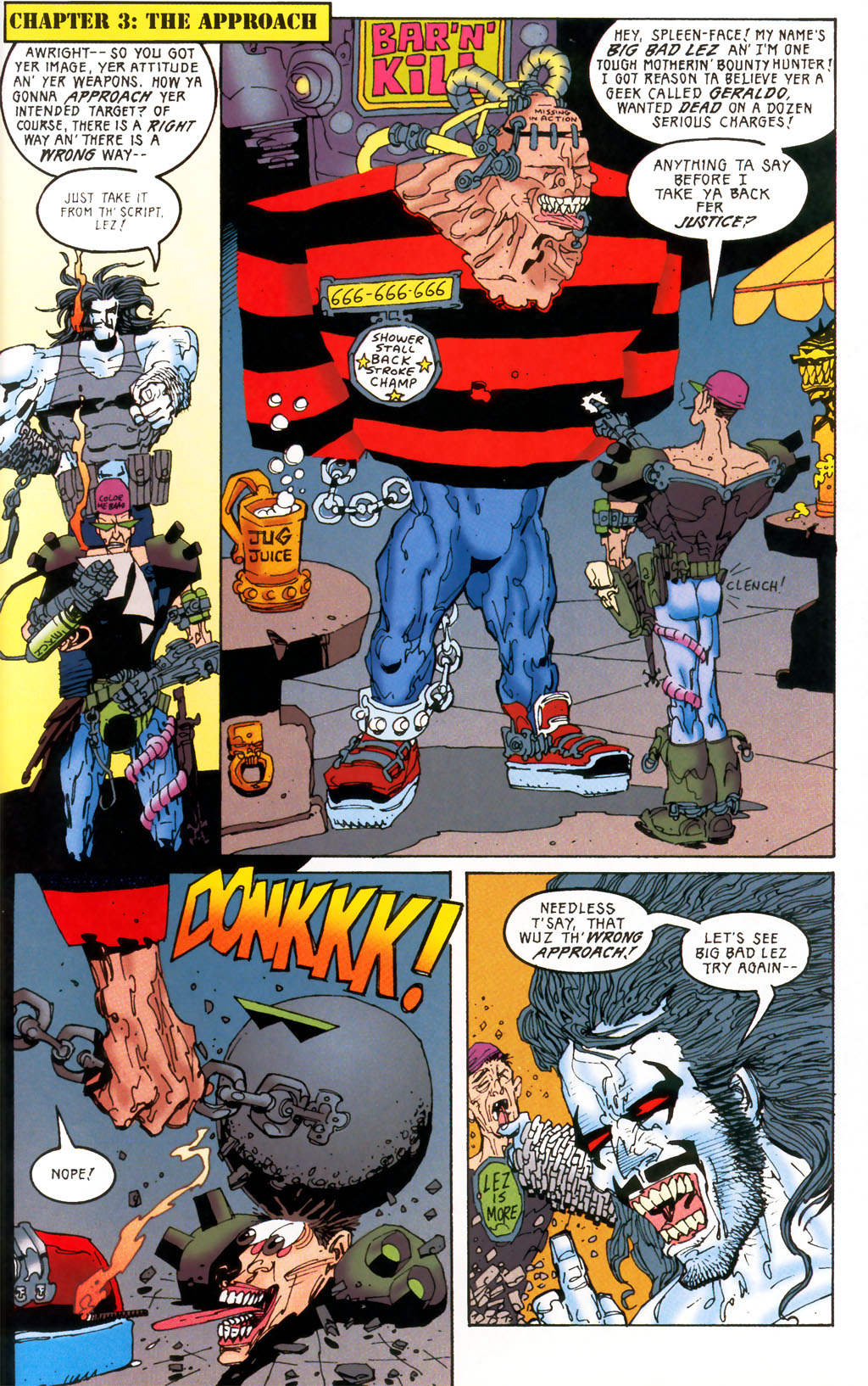 Read online Lobo: Bounty Hunting for Fun and Profit comic -  Issue # Full - 17