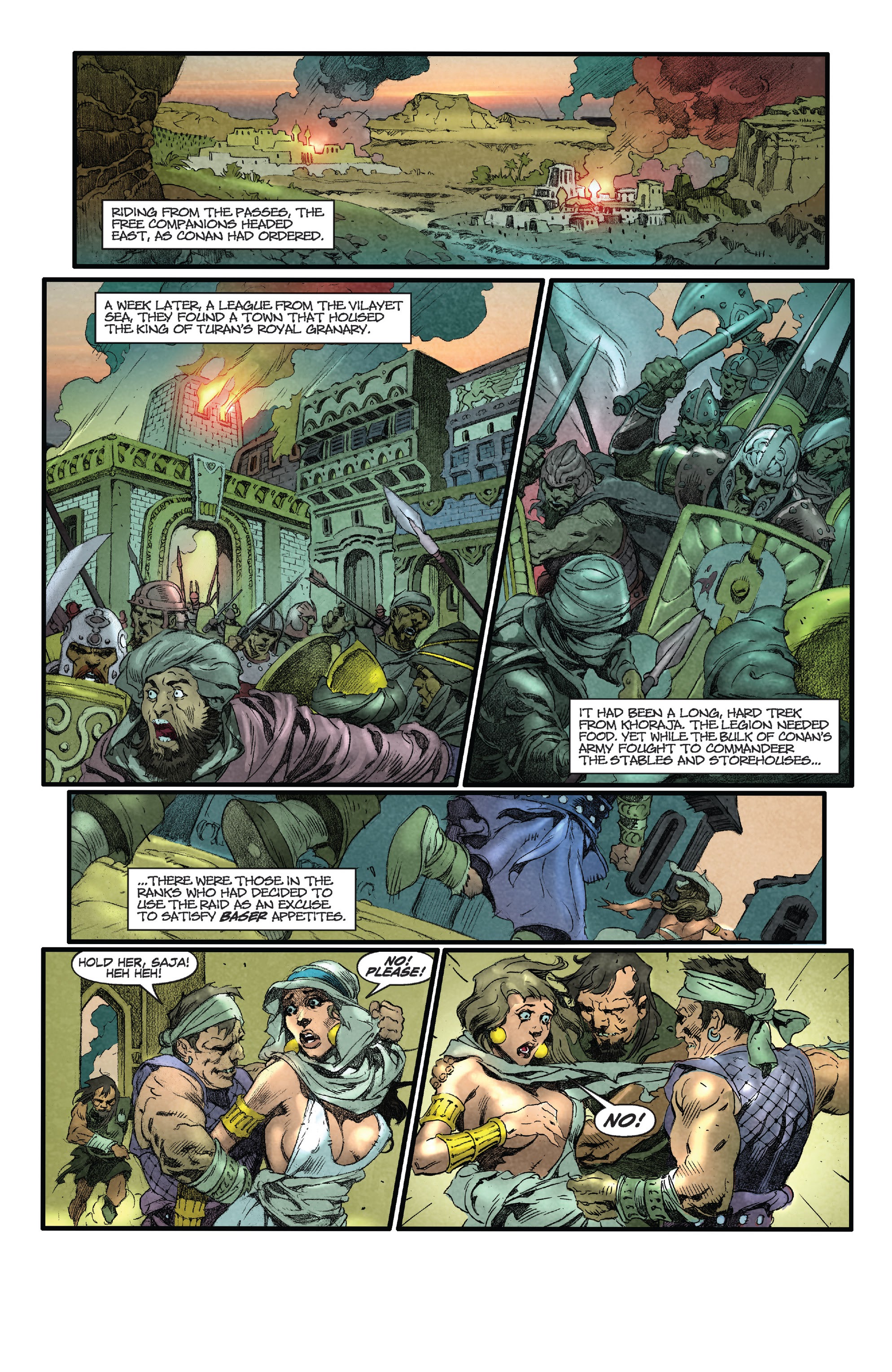 Read online Conan Chronicles Epic Collection comic -  Issue # TPB The Battle of Shamla Pass (Part 3) - 70