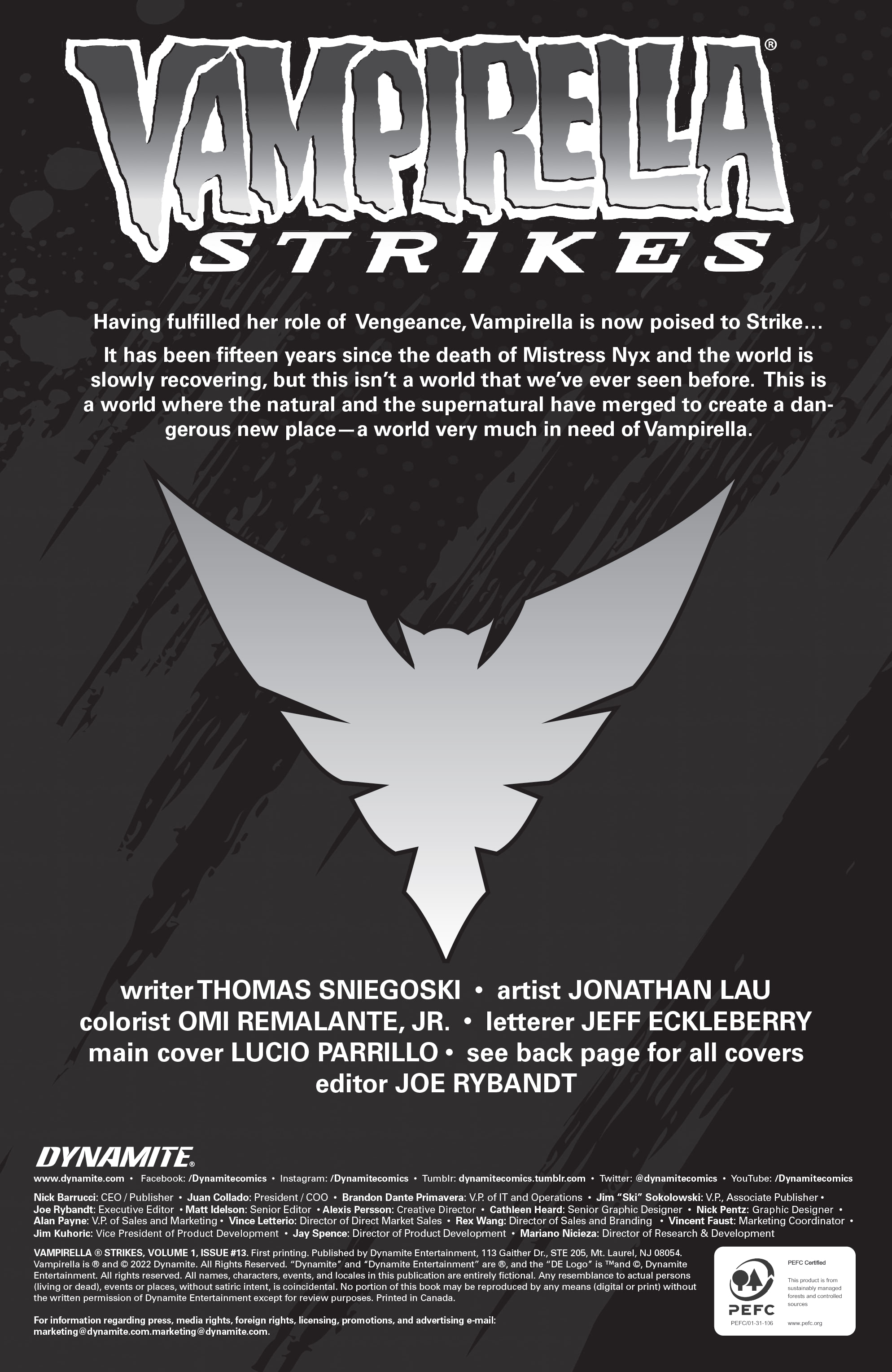 Read online Vampirella Strikes (2022) comic -  Issue #13 - 6