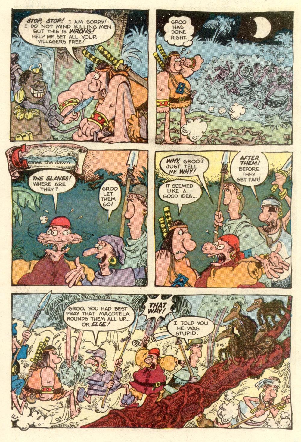 Read online Sergio Aragonés Groo the Wanderer comic -  Issue #5 - 12