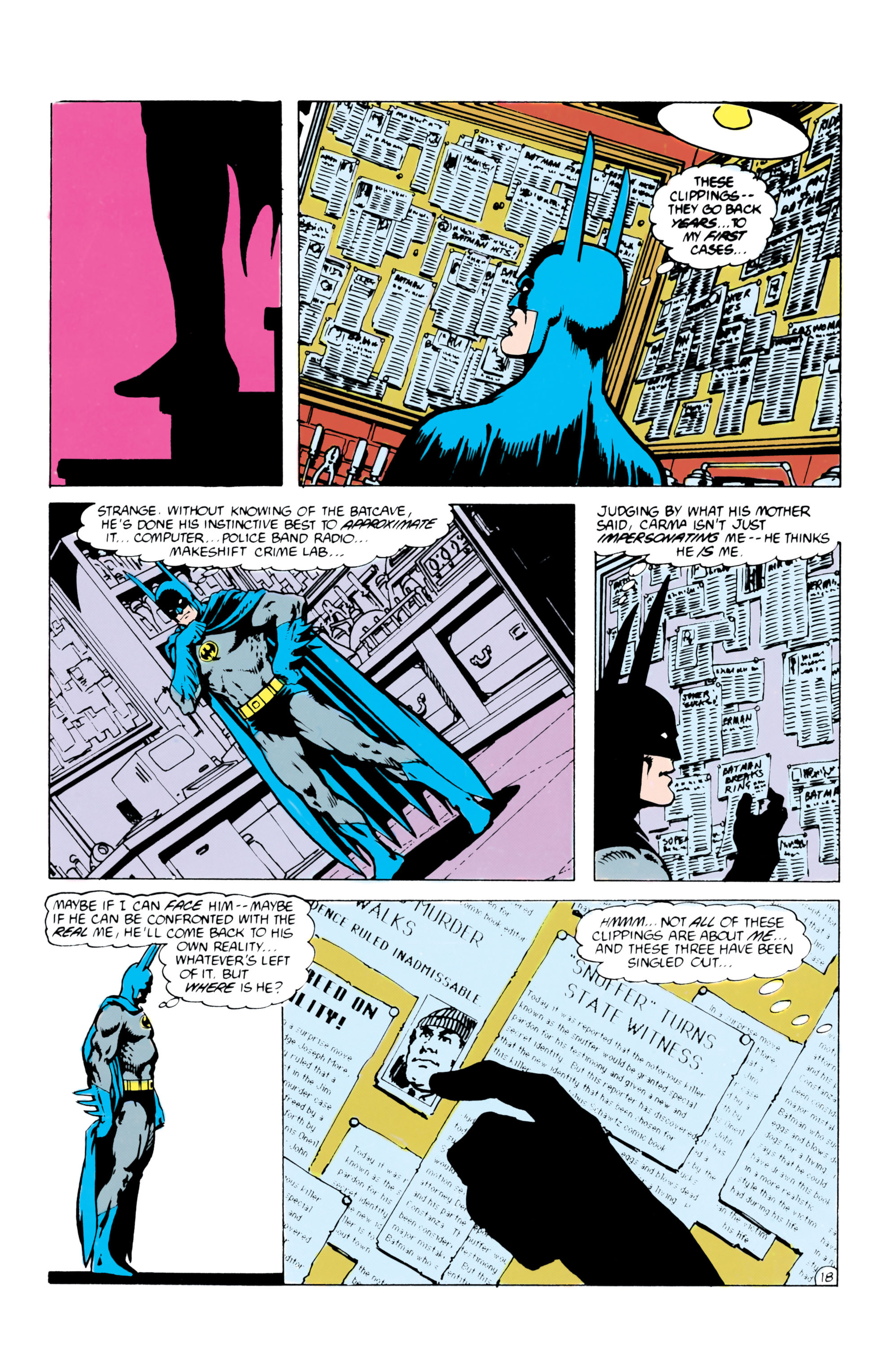 Read online Batman (1940) comic -  Issue #402 - 19