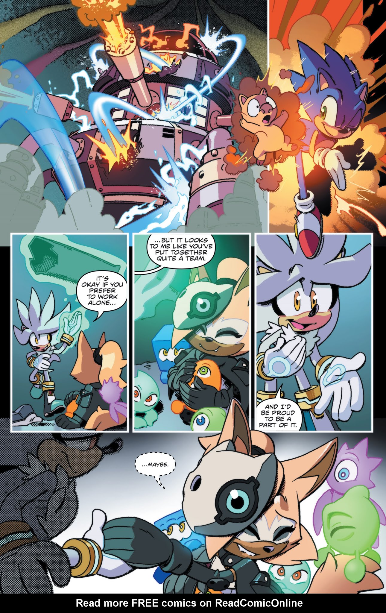 Read online Sonic the Hedgehog (2018) comic -  Issue #8 - 21