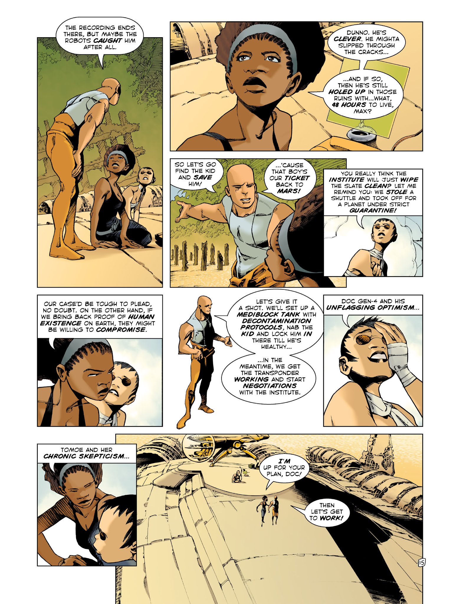 Read online Niourk comic -  Issue # TPB - 110