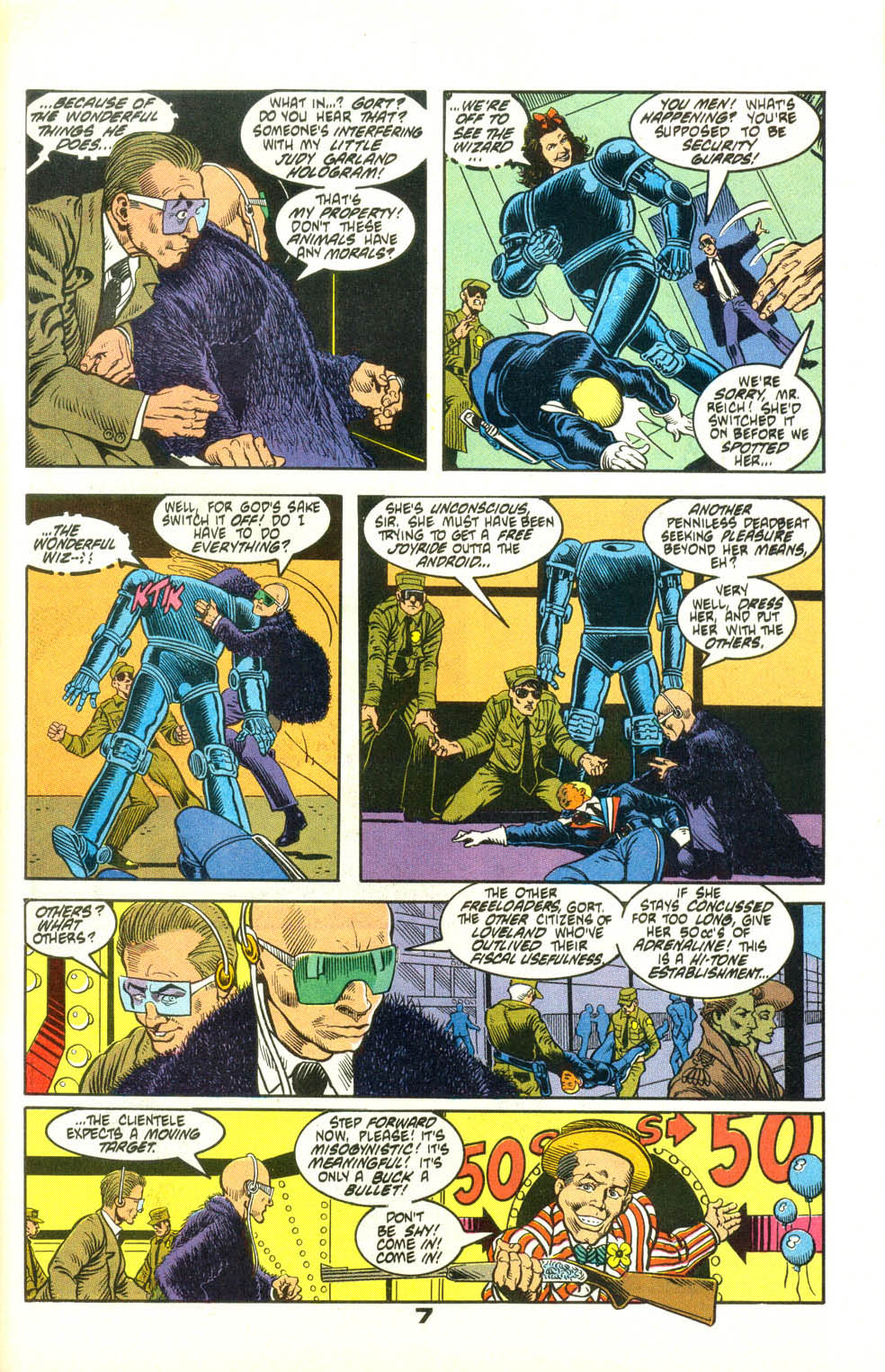 Read online American Flagg! comic -  Issue #25 - 30