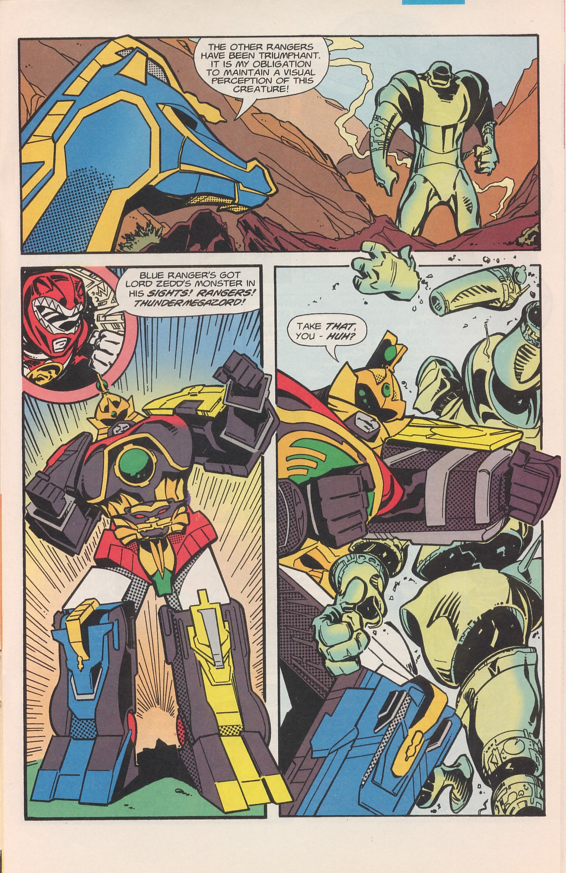 Read online Saban's Mighty Morphin Power Rangers (1994) comic -  Issue #6 - 17