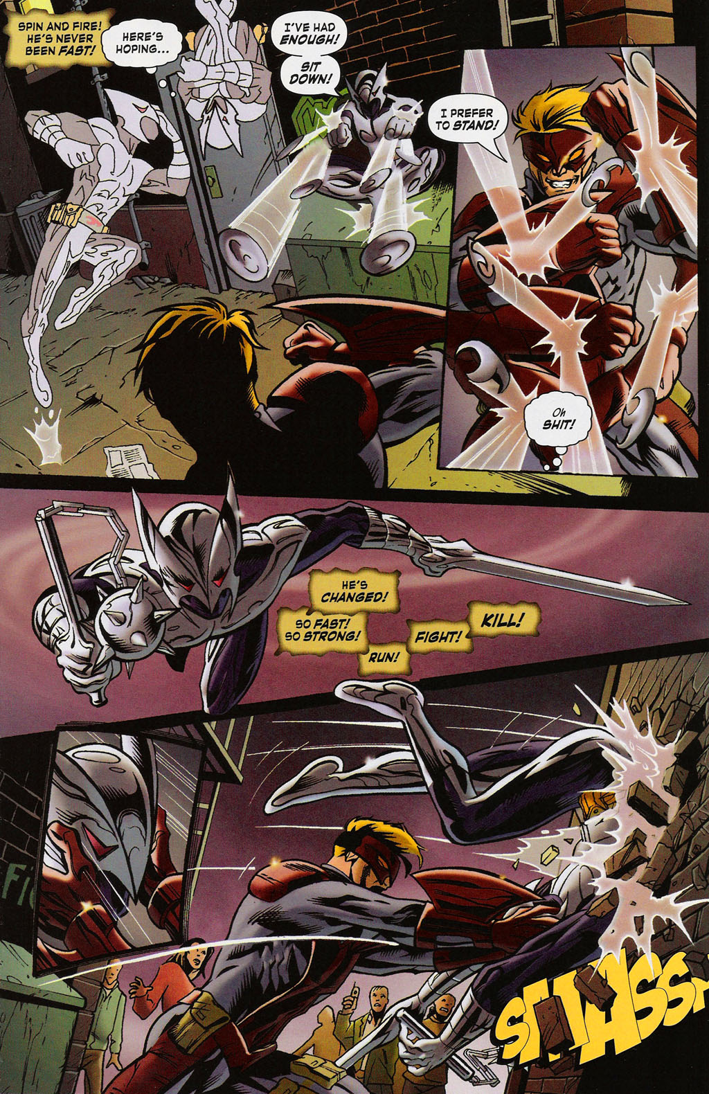 Read online ShadowHawk (2005) comic -  Issue #4 - 5