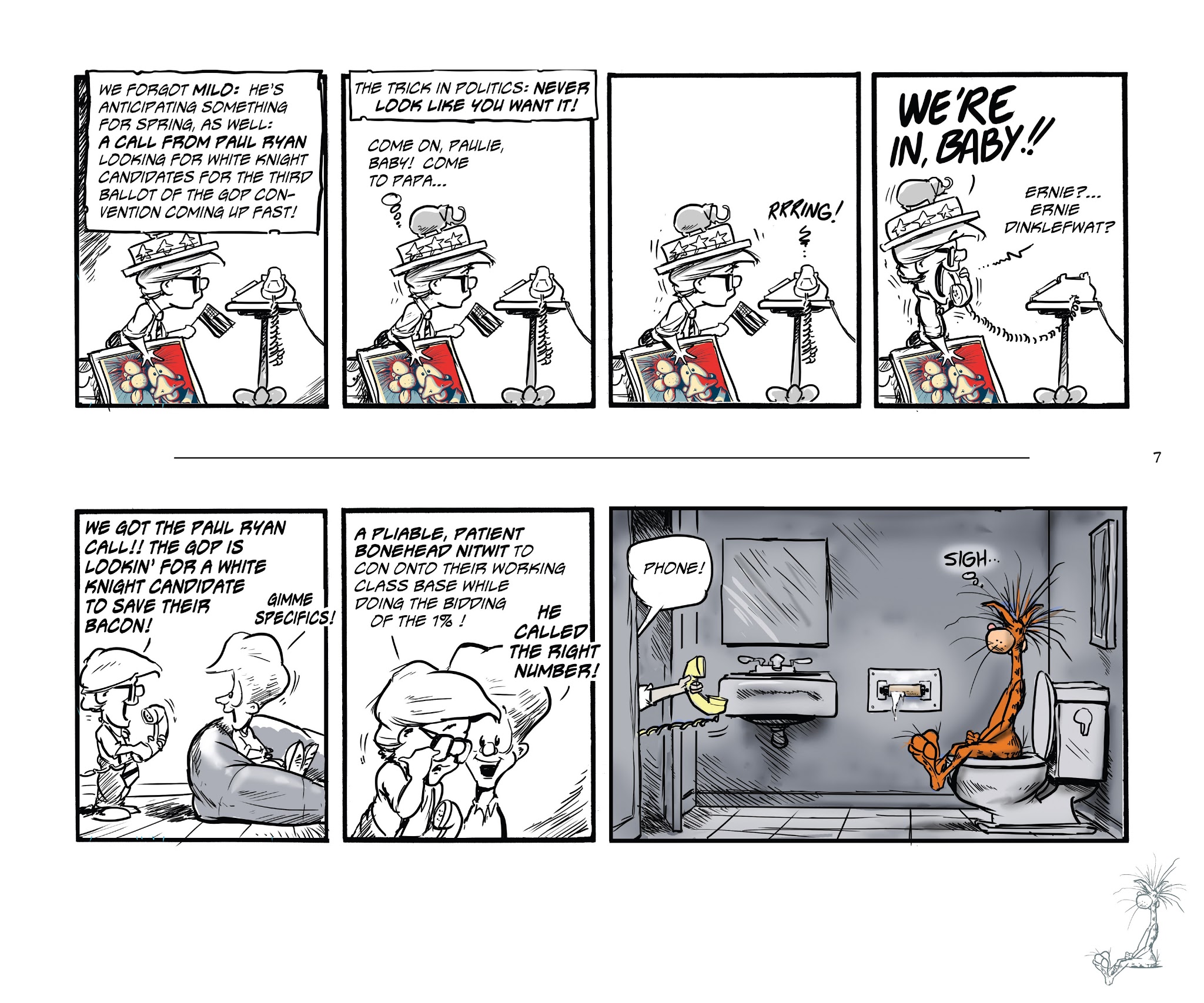 Read online Bloom County: Brand Spanking New Day comic -  Issue # TPB - 8