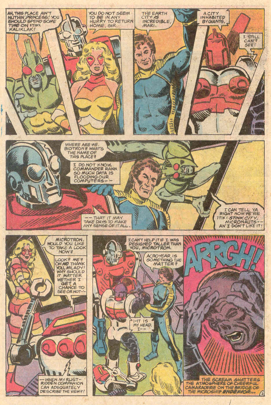 Read online Micronauts (1979) comic -  Issue # _Annual 2 - 3