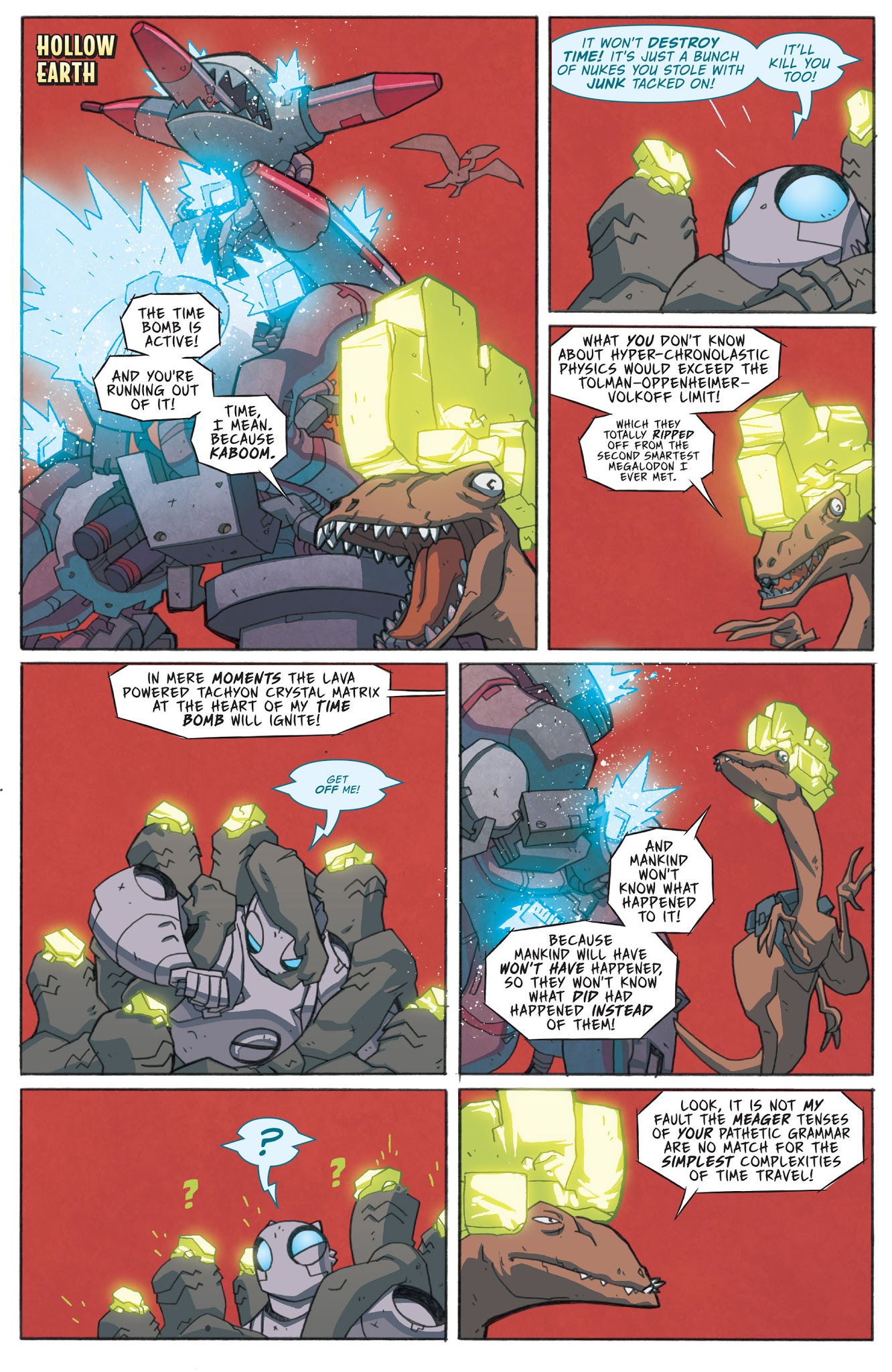 Read online Atomic Robo and the Savage Sword of Dr. Dinosaur comic -  Issue #5 - 2