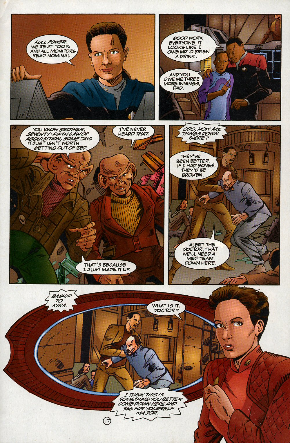 Read online Star Trek: Deep Space Nine (1993) comic -  Issue #9 - 19
