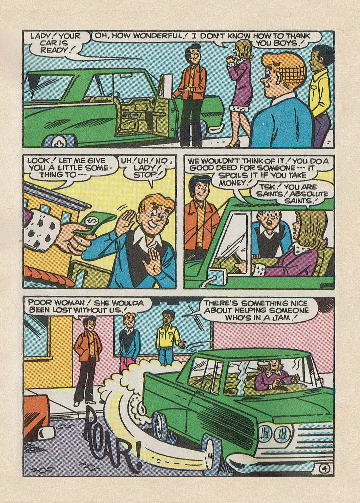Read online Jughead Jones Comics Digest comic -  Issue #63 - 72