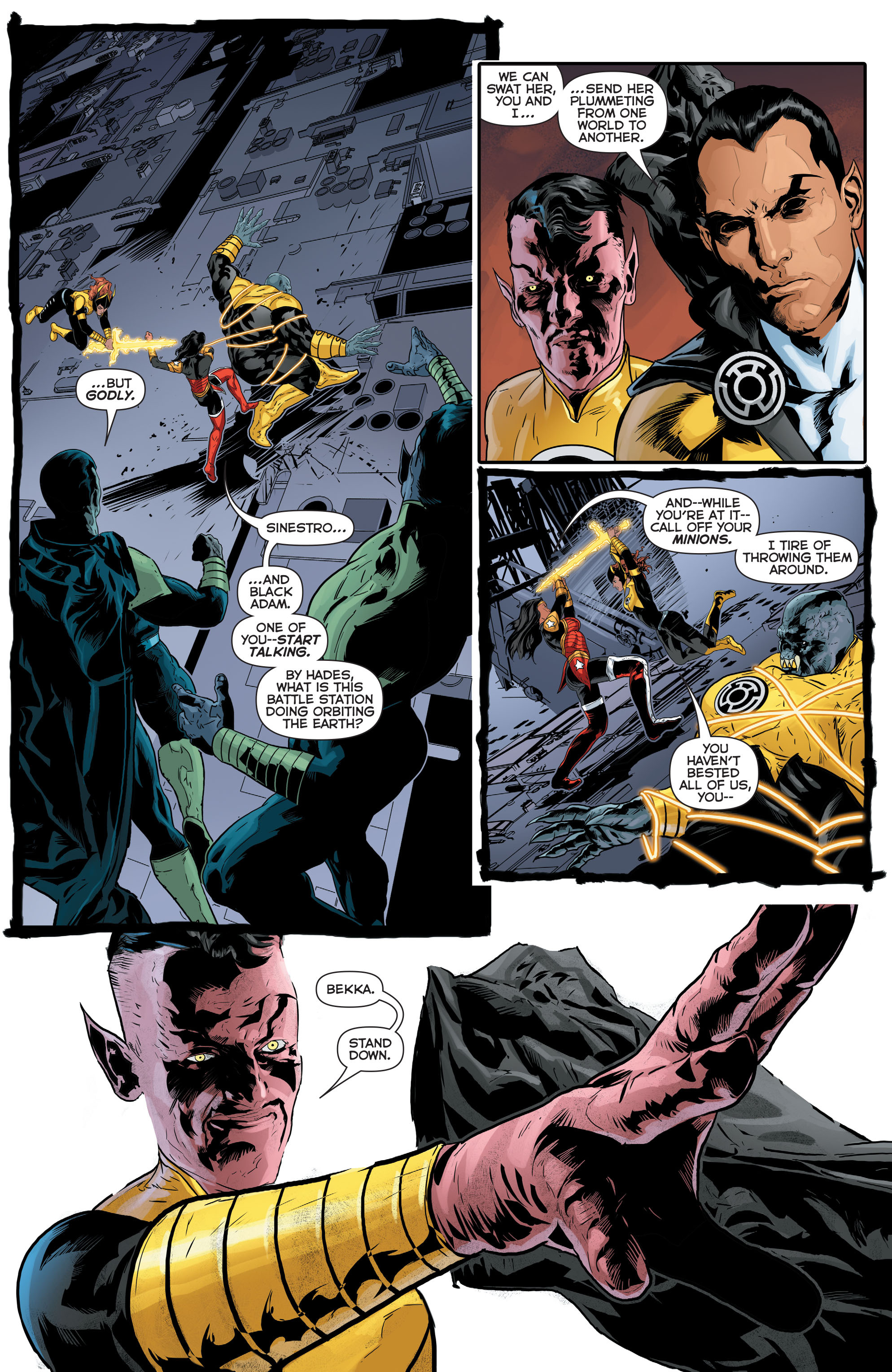 Read online Sinestro comic -  Issue #17 - 18