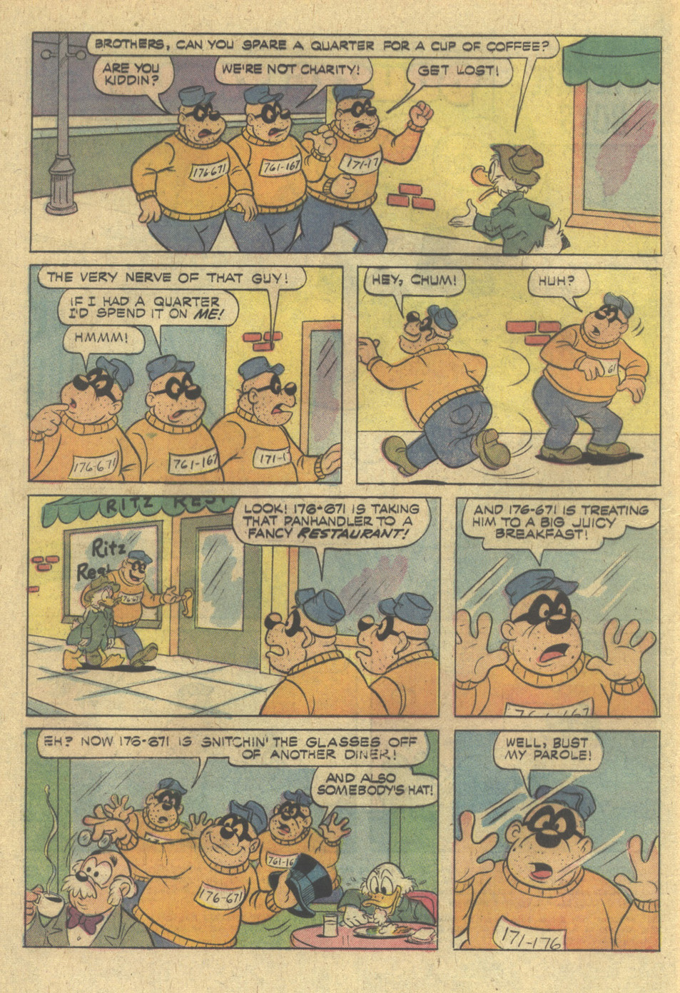 Read online Walt Disney THE BEAGLE BOYS comic -  Issue #30 - 4