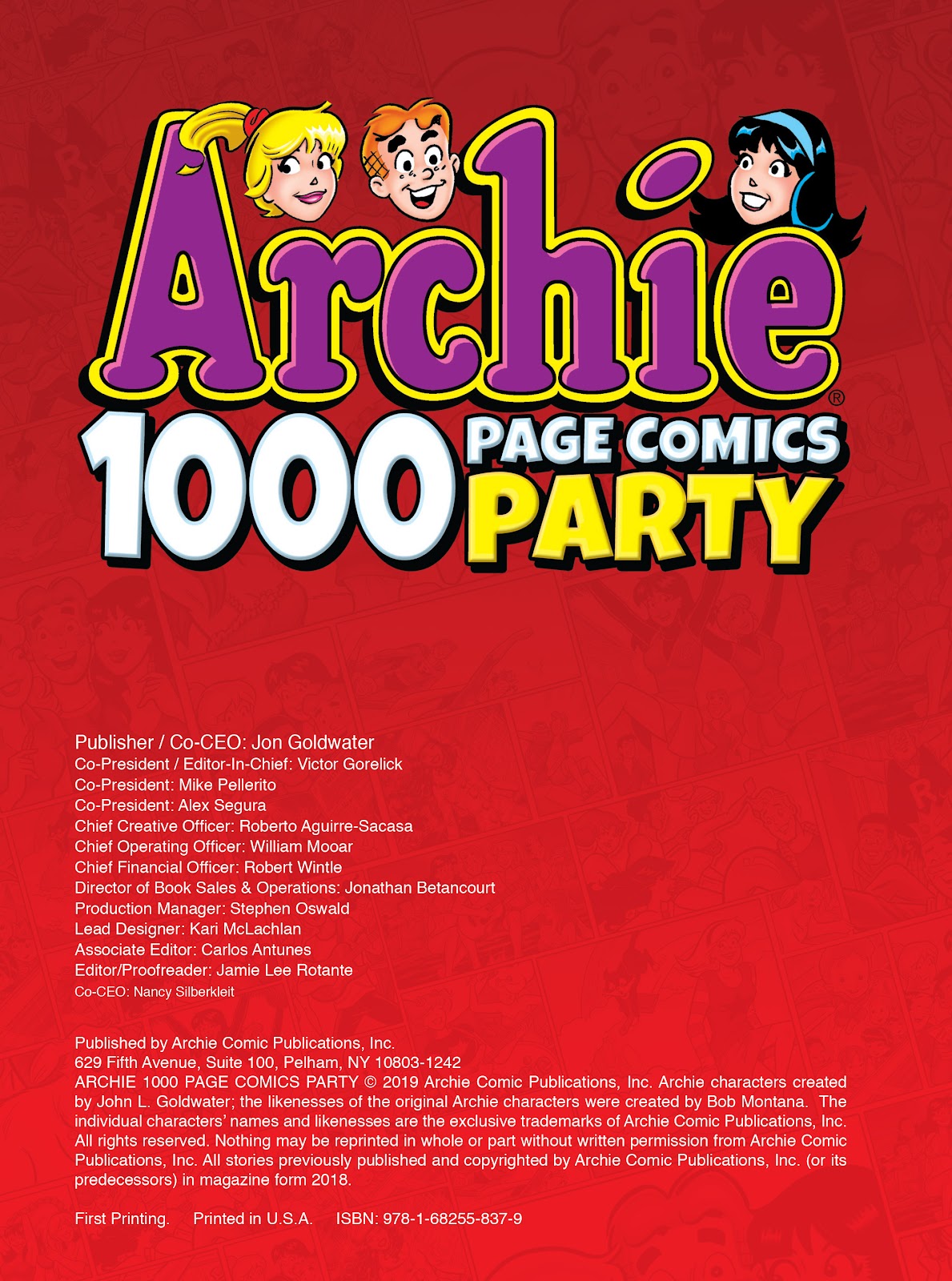 Archie 1000 Page Comics Party issue TPB (Part 1) - Page 2
