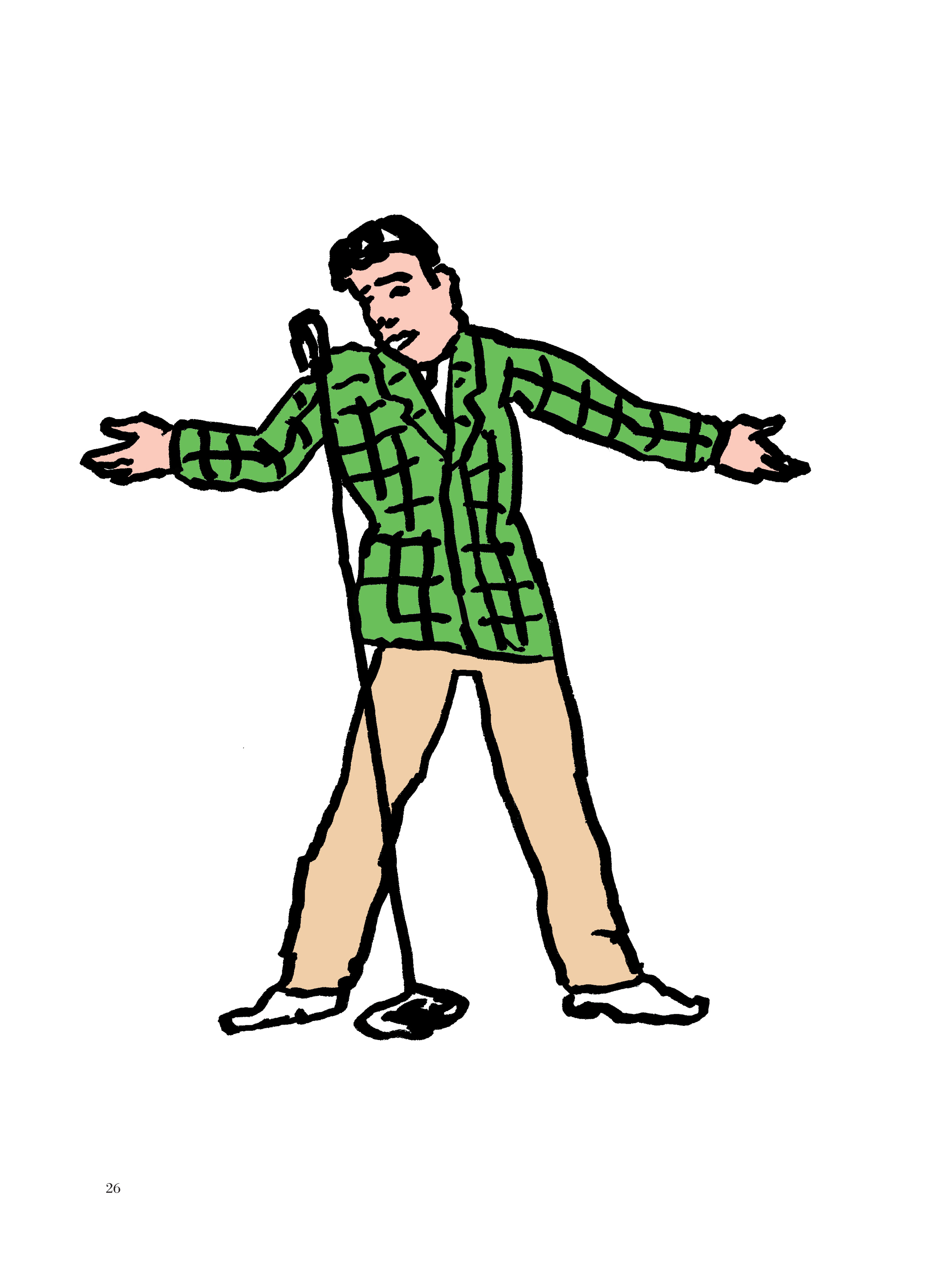 Read online The Mighty Elvis: A Graphic Biography comic -  Issue # TPB - 26