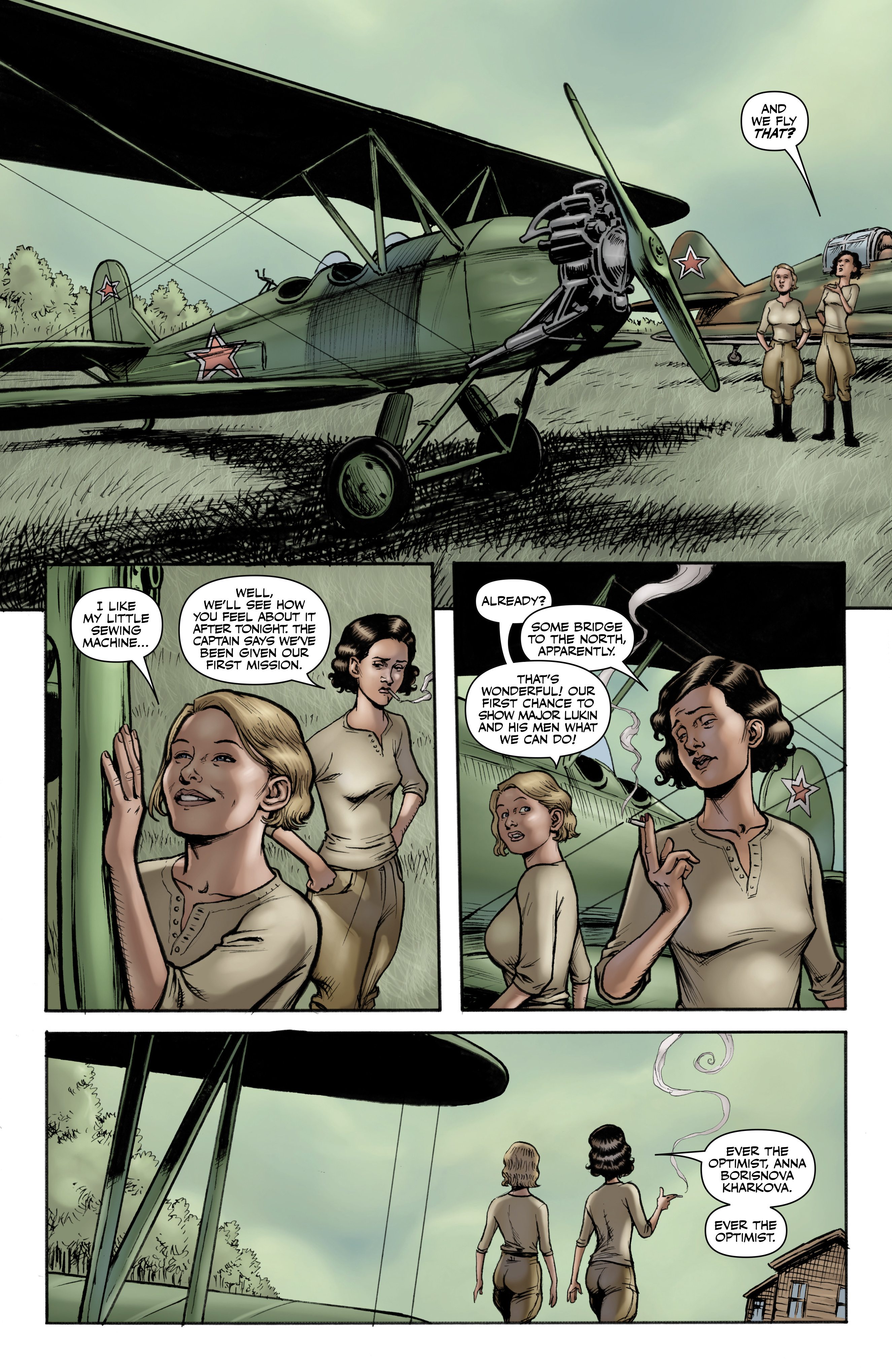 Read online Battlefields: Night Witches comic -  Issue # TPB - 15