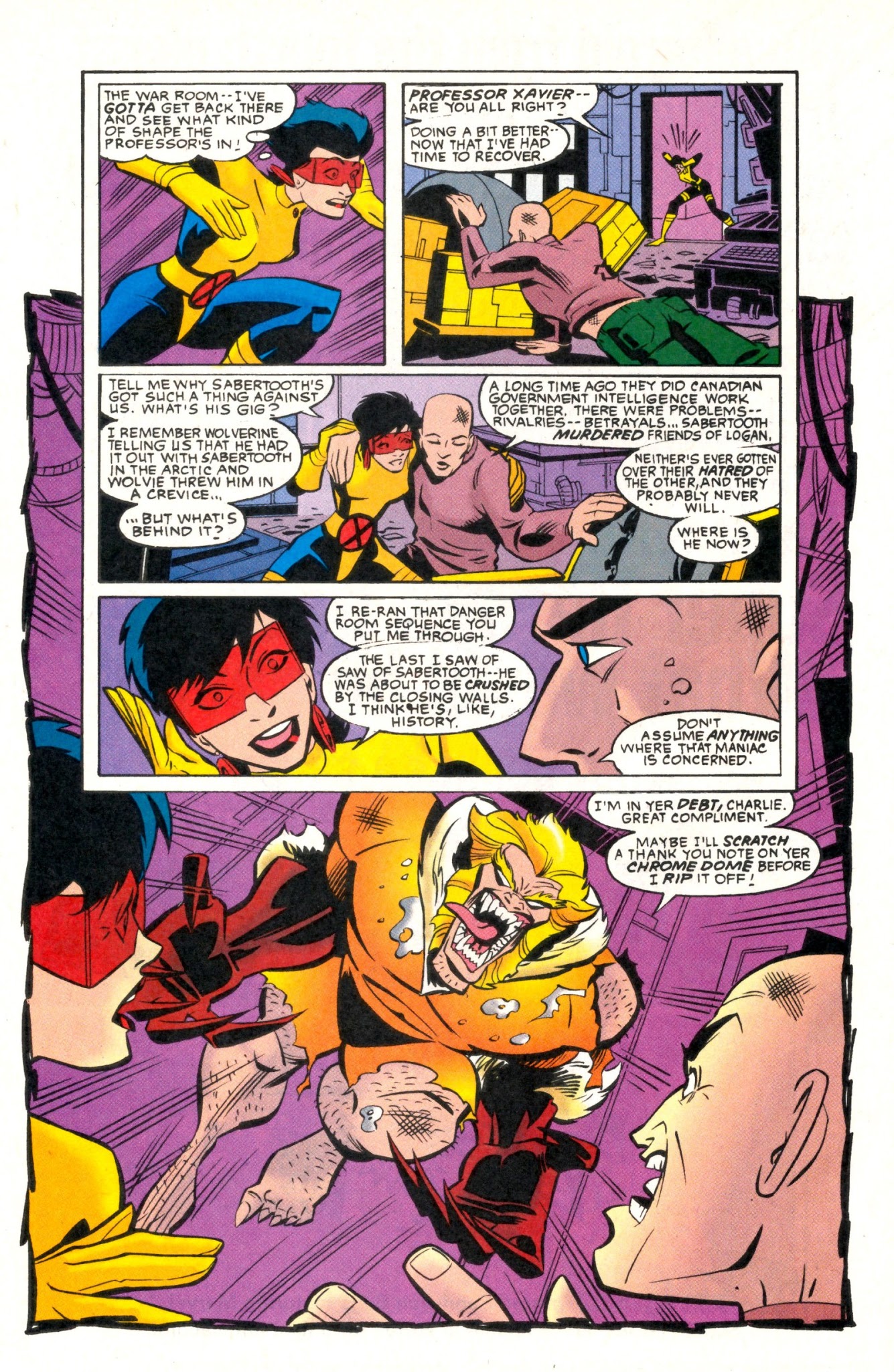 Read online The Adventures of the X-Men comic -  Issue #7 - 26