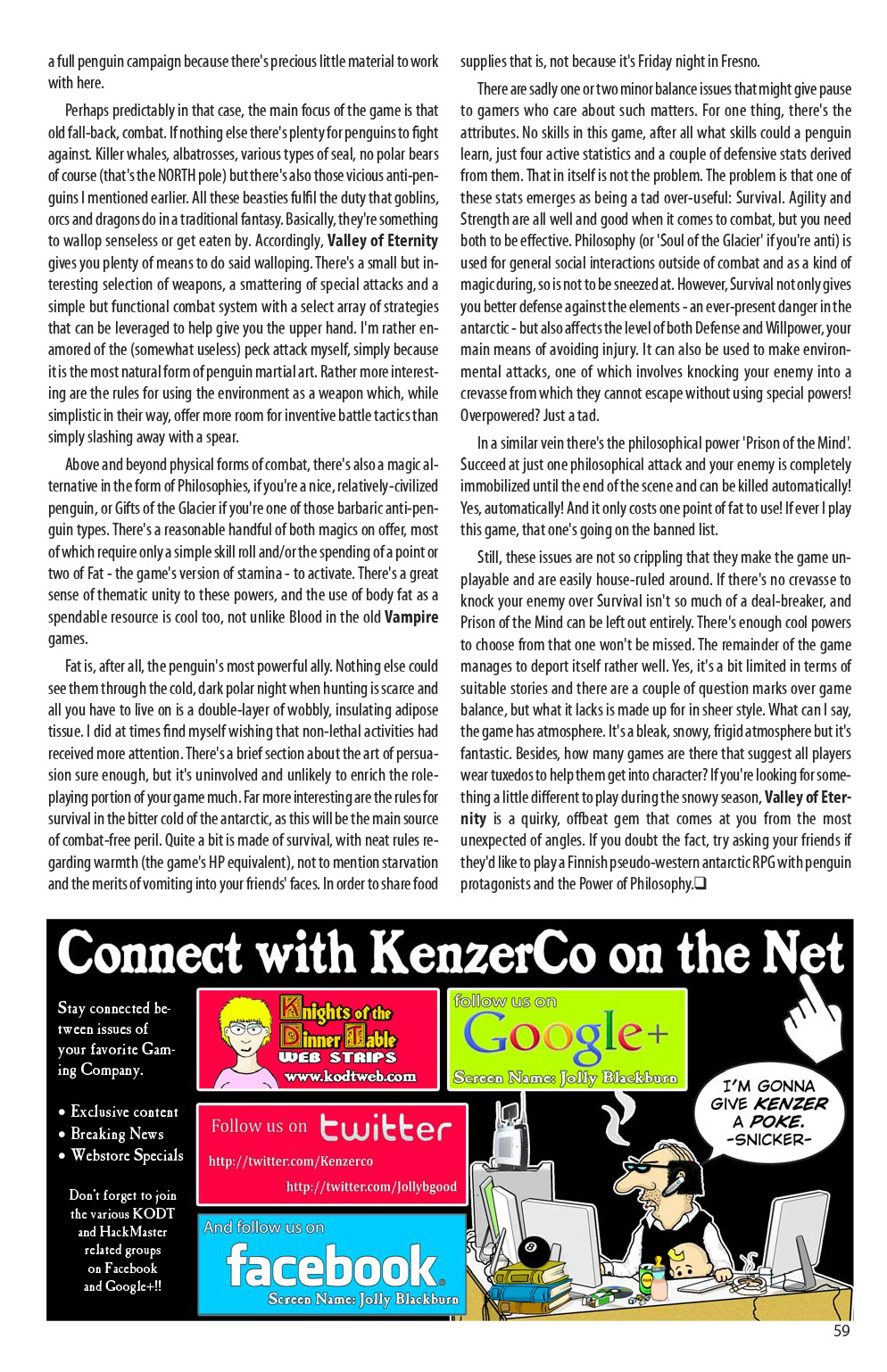 Read online Knights of the Dinner Table comic -  Issue #206 - 61