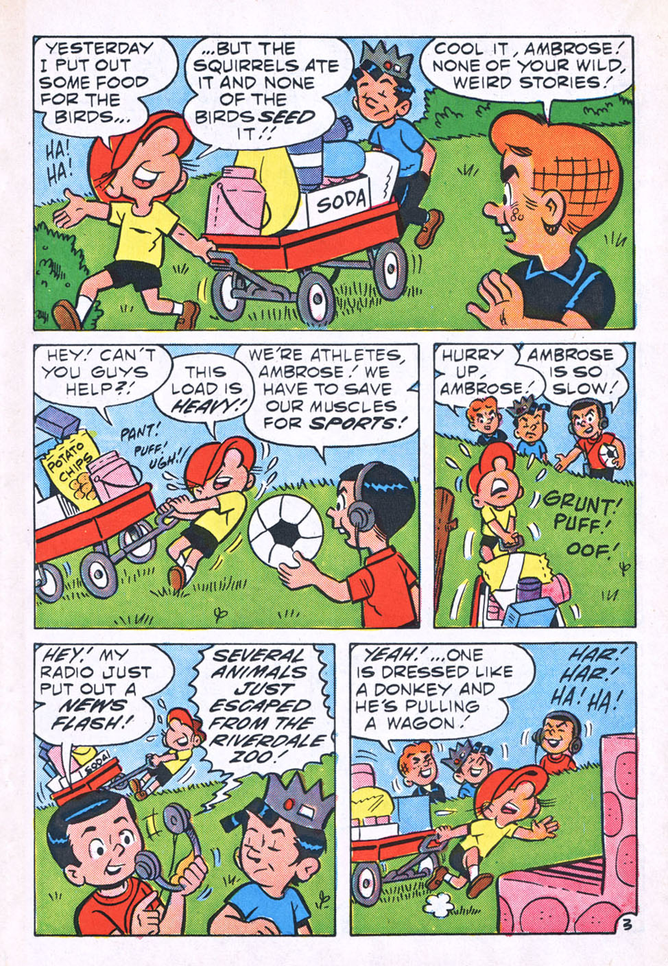 Read online Archie Giant Series Magazine comic -  Issue #589 - 22